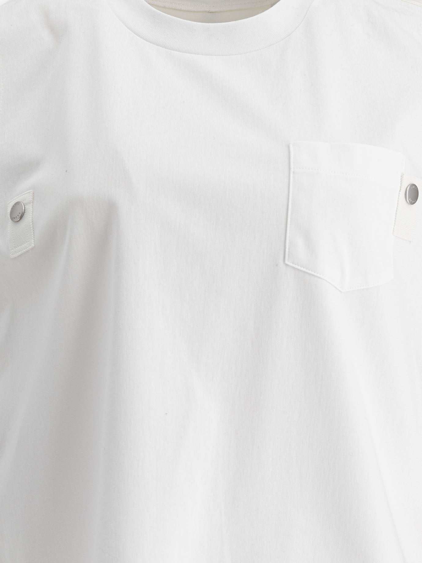 Tank tops Solid colour  White - Sacai Women | PDP | VIETTI Online Store | thumbnail_3