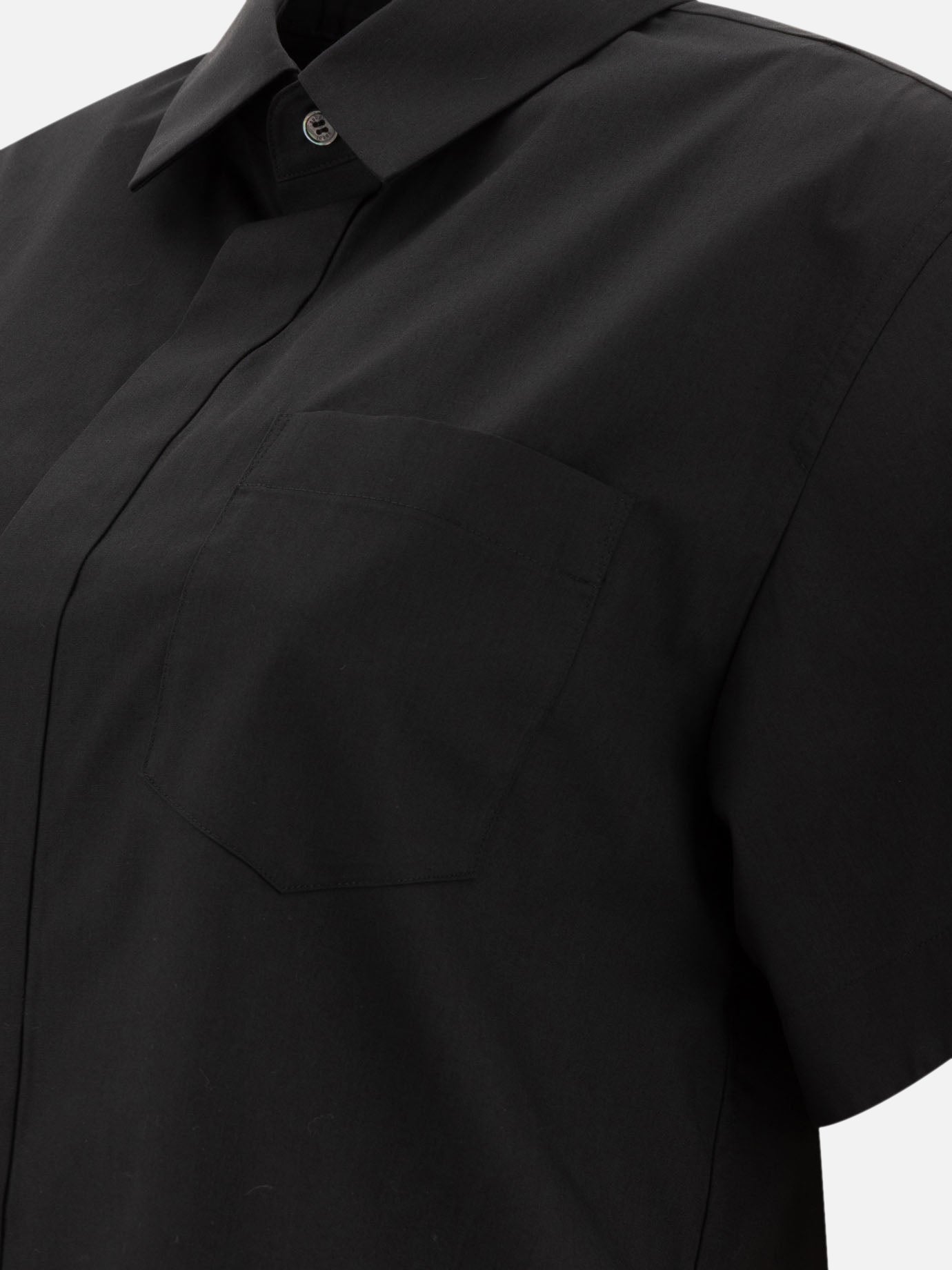 Casual shirts Solid colour  Black - Sacai Women | PDP | VIETTI Online Store | Zoom-Modal_4
