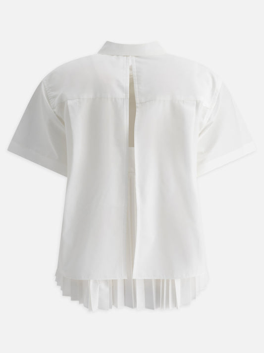 Sacai Cotton poplin shirt 17722858_2 White 2