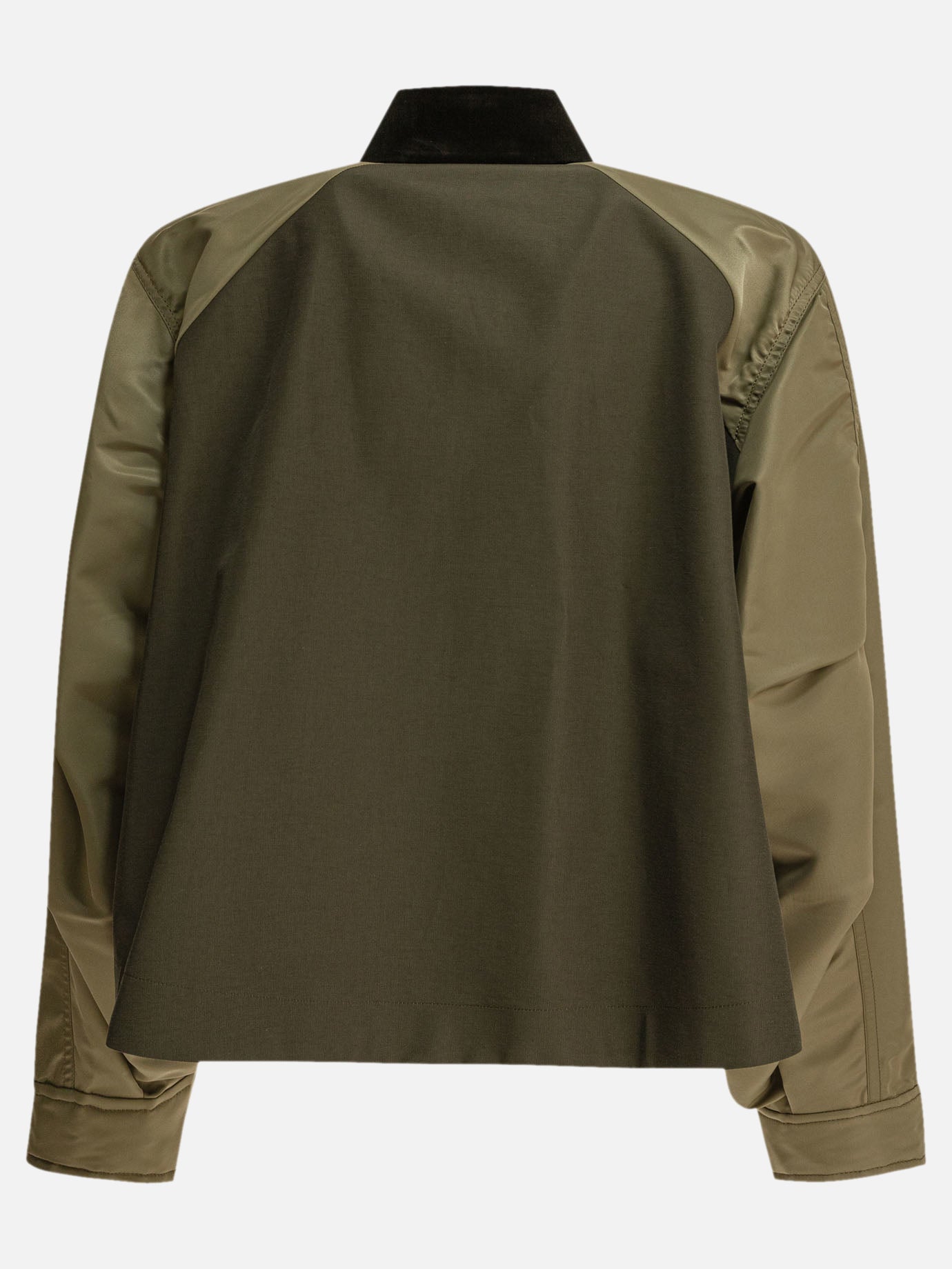 Quilted & Utility Jackets Solid colour  Green - Sacai Women | PDP | VIETTI Online Store | thumbnail_2
