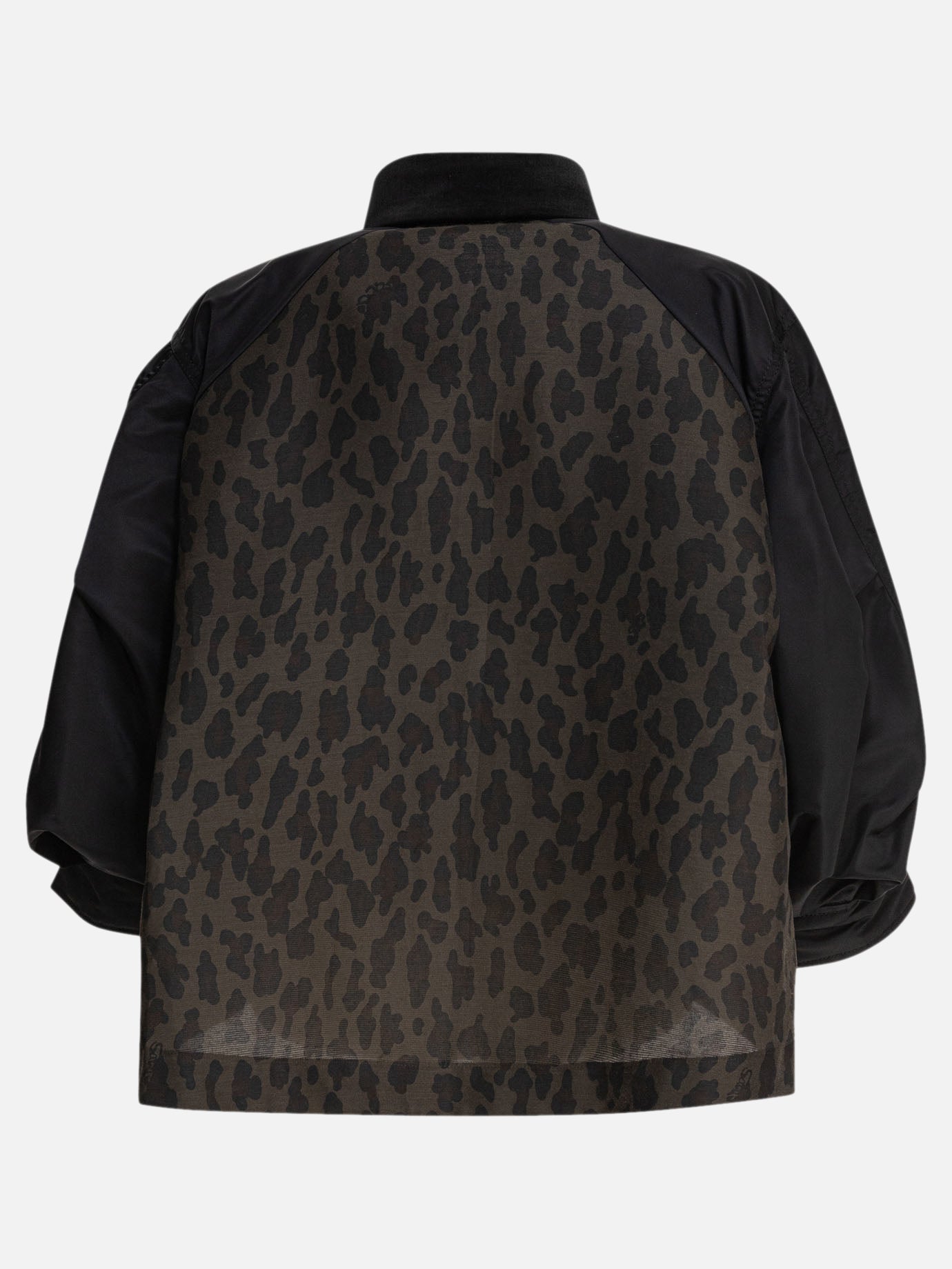 Quilted & Utility Jackets Animal print  Black - Sacai Women | PDP | VIETTI Online Store | thumbnail_2