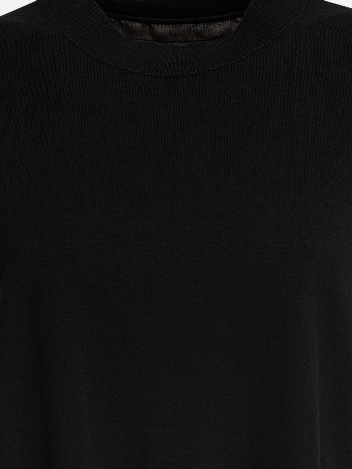 Sacai Leopard print top 19243713_2 Black thumbnail_3