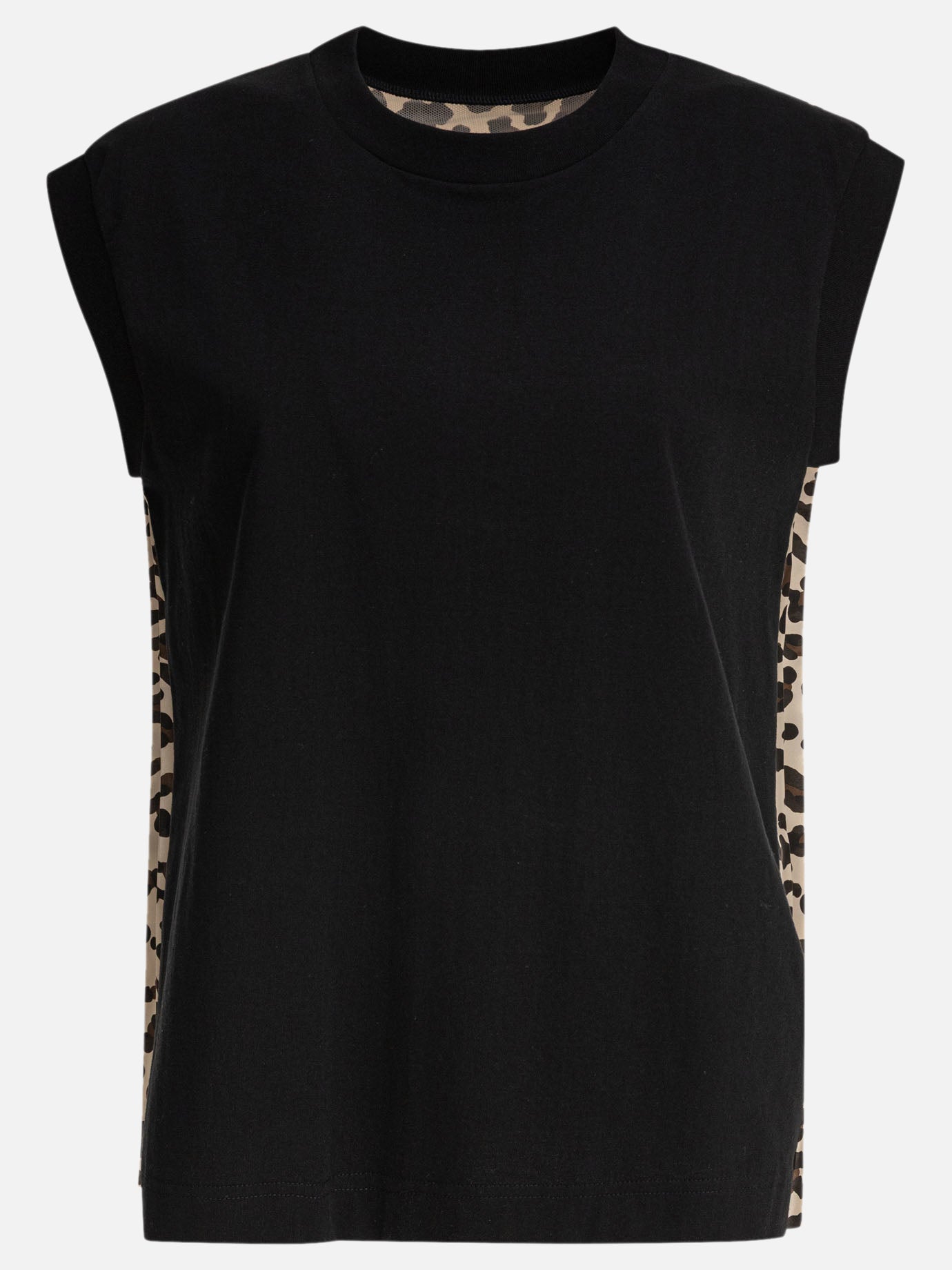 Casual tops Animal print  Black - Sacai Women | PDP | VIETTI Online Store | thumbnail