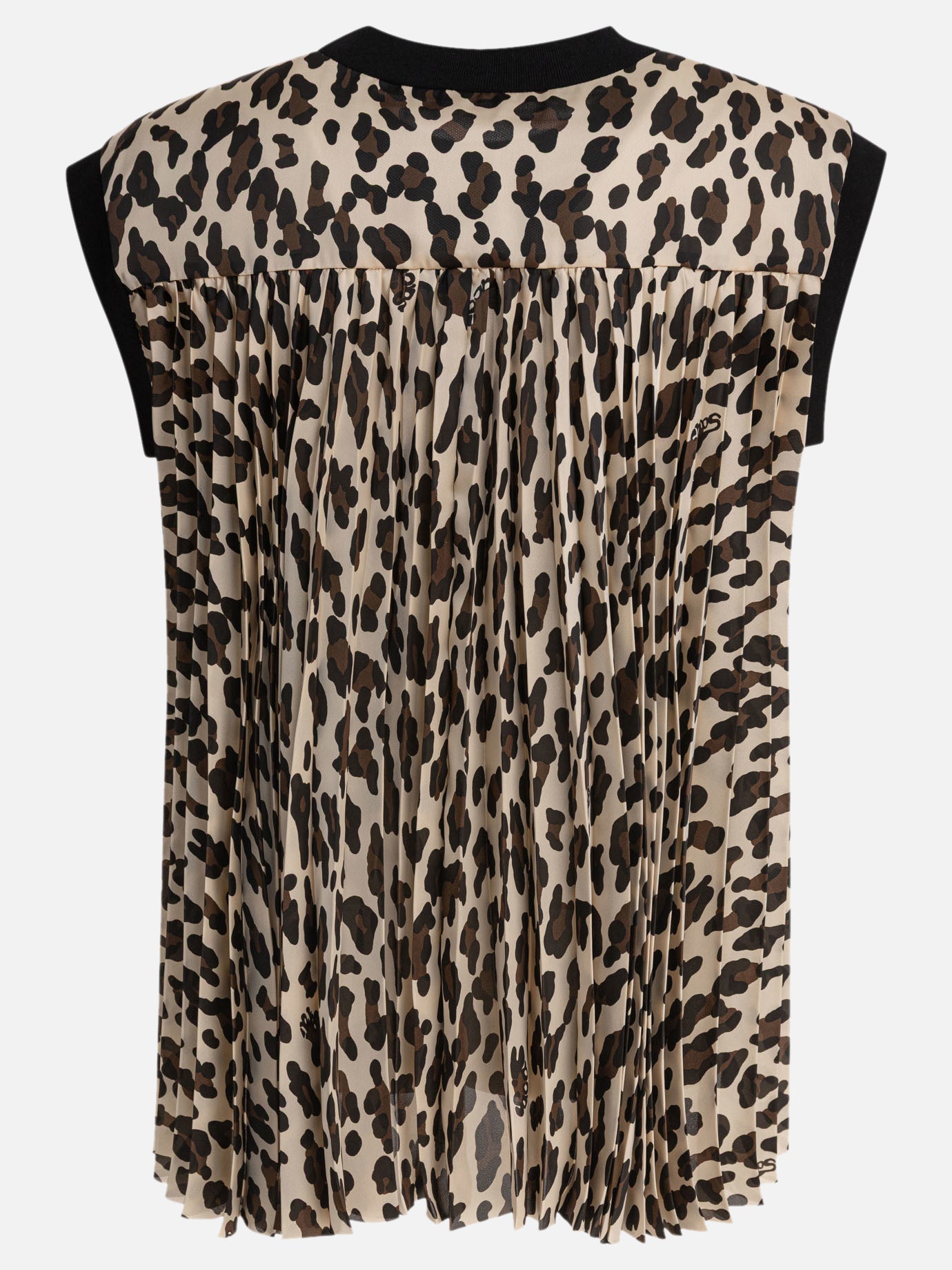 Casual tops Animal print  Black - Sacai Women | PDP | VIETTI Online Store | thumbnail_2