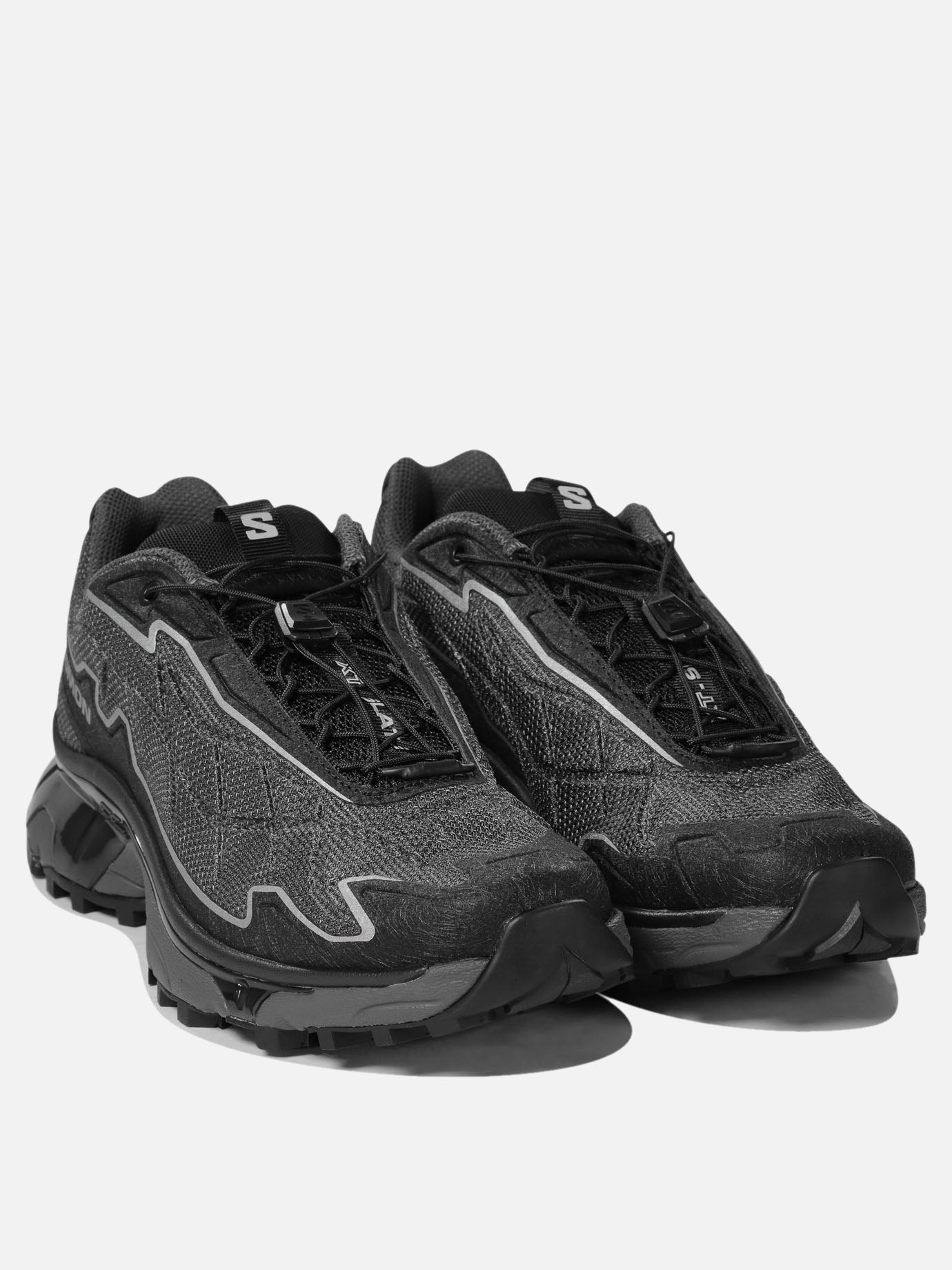 Low top sneakers 100% mesh - 100% rubber  Black - Salomon Men | PDP | VIETTI Online Store | thumbnail_2