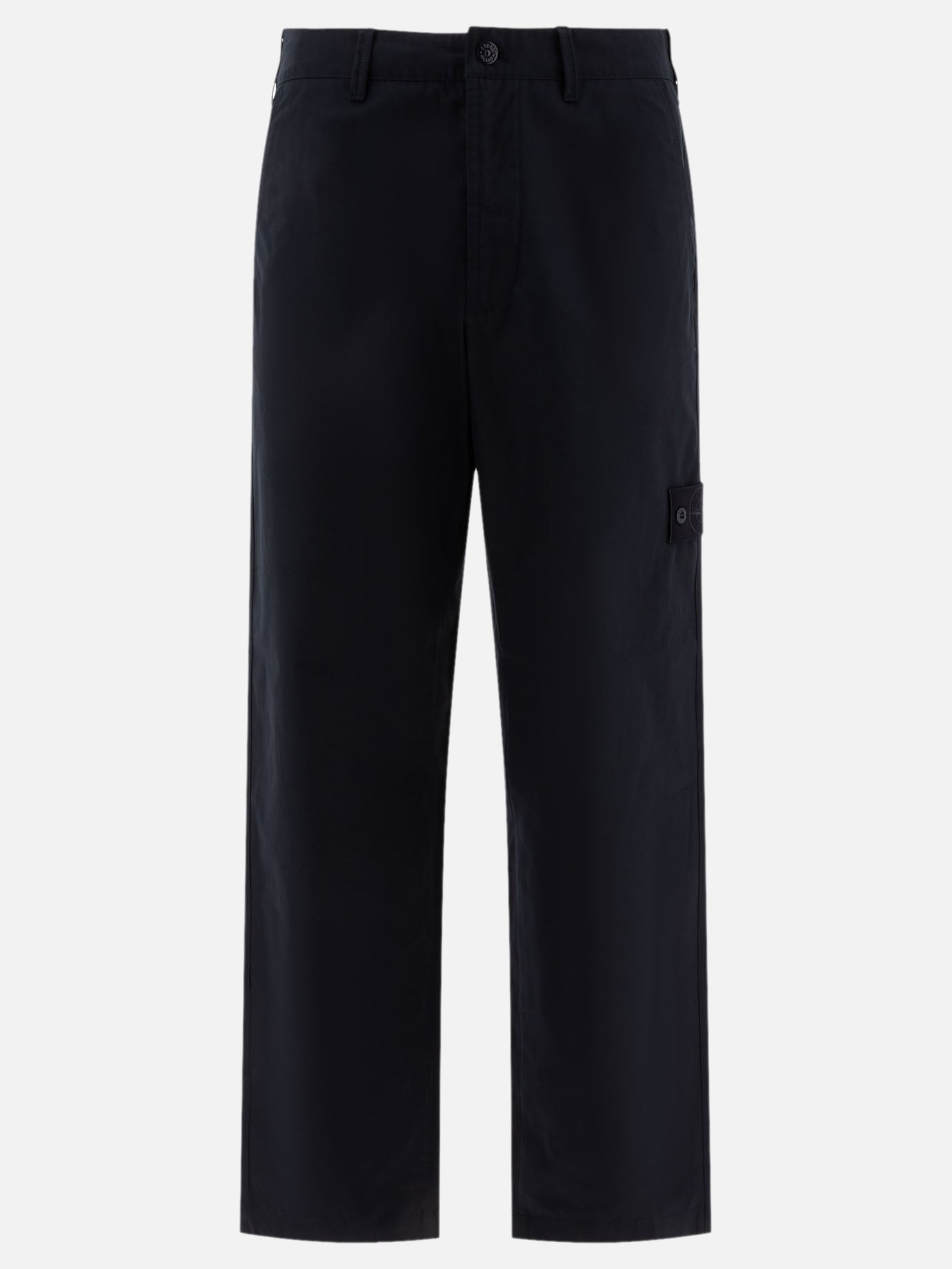 Leisure trousers Logo  Blue - Stone Island Men | PDP | VIETTI Online Store | thumbnail