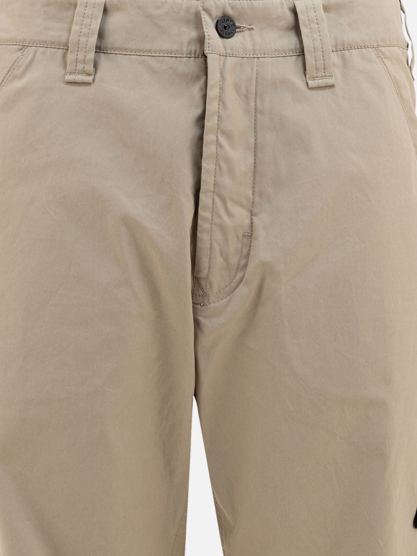 Leisure trousers Logo  Beige - Stone Island Men | PDP | VIETTI Online Store | thumbnail_3