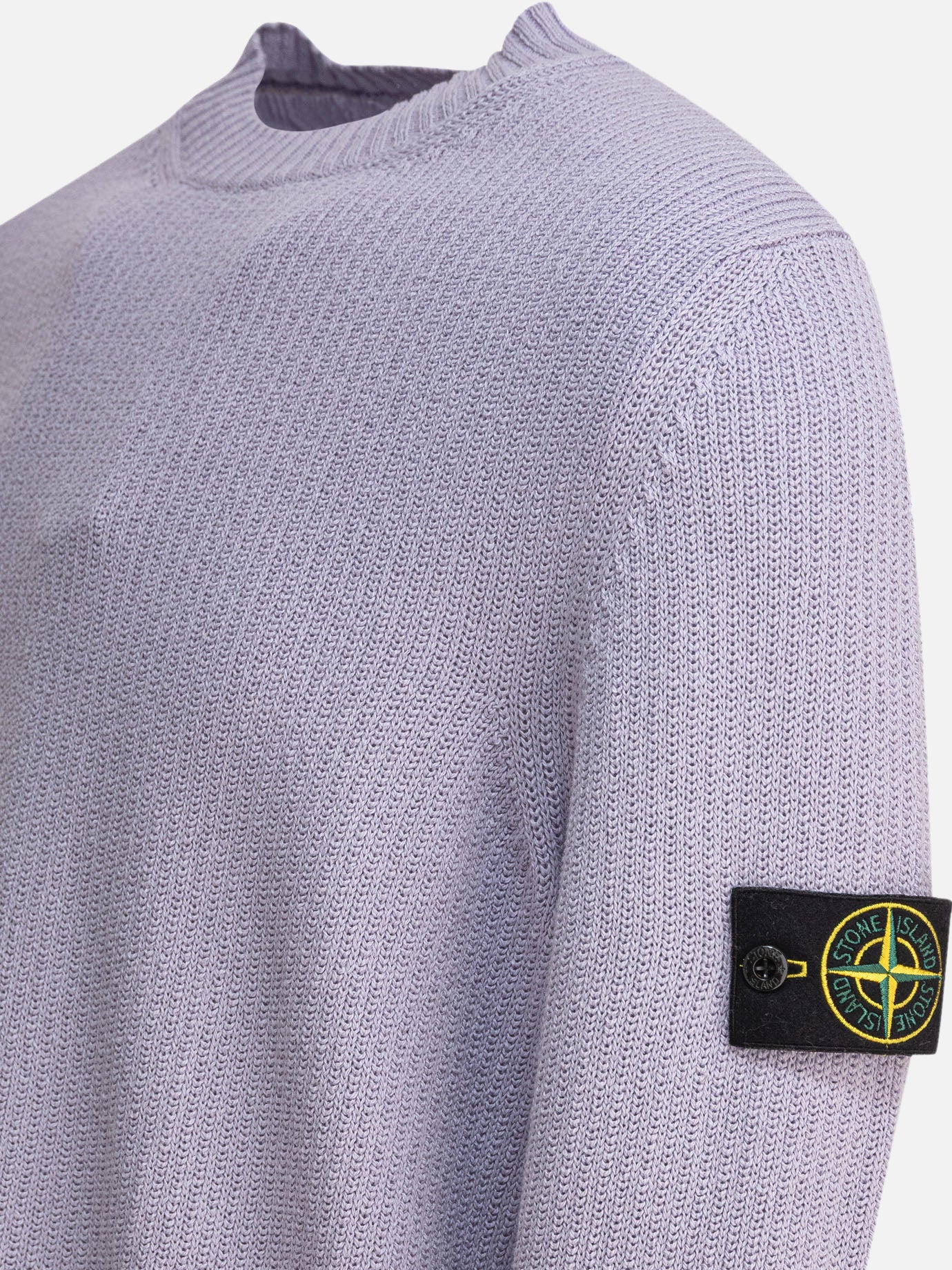 Crewneck sweaters Logo  Purple - Stone Island Men | PDP | VIETTI Online Store | Zoom-Modal_4
