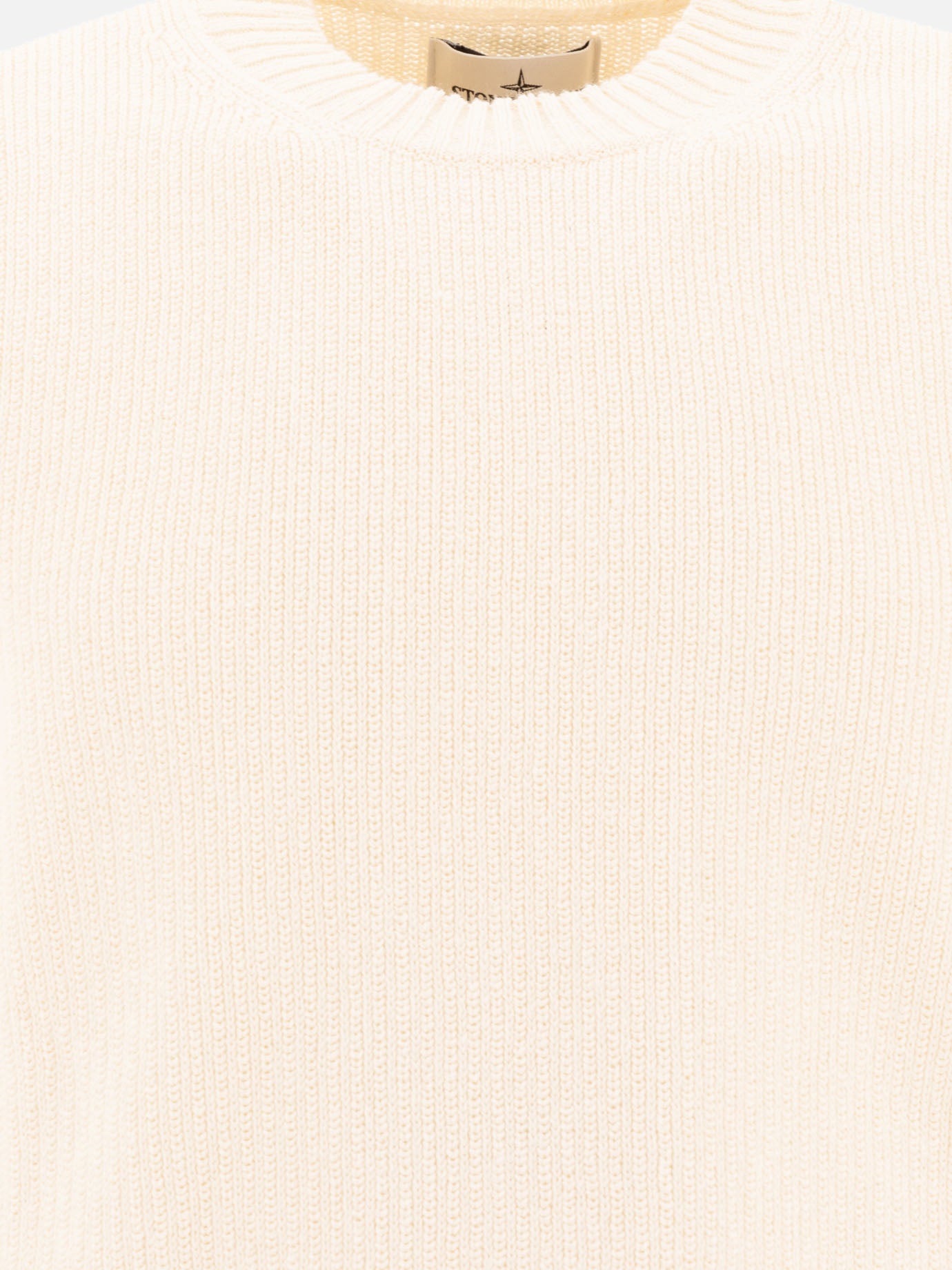 Crewneck sweaters Logo  White - Stone Island Men | PDP | VIETTI Online Store | thumbnail_3