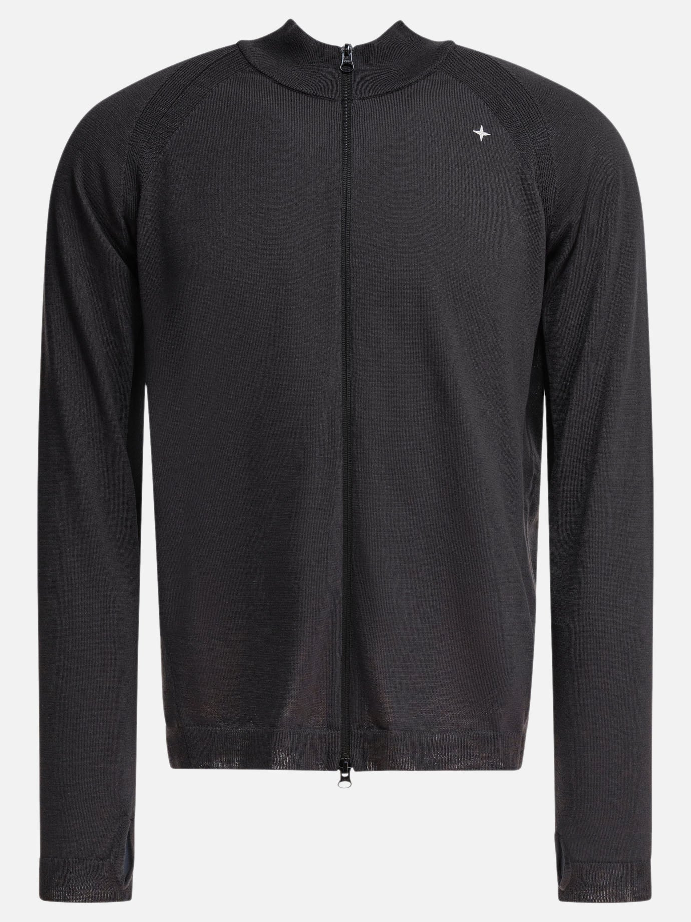 Zipped sweaters Solid colour  Grey - Stone Island Men | PDP | VIETTI Online Store | thumbnail