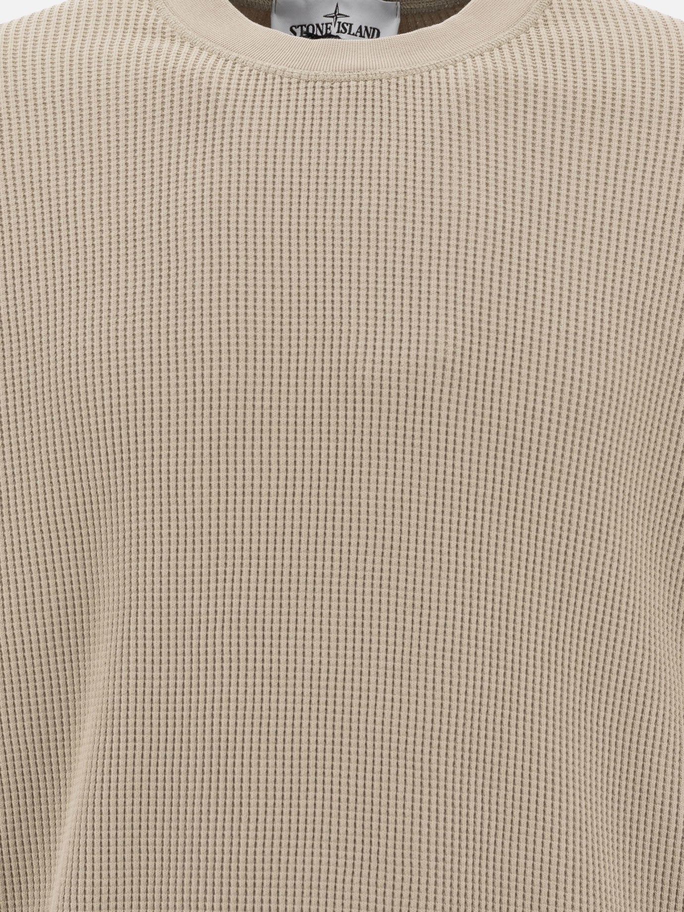 Crewnecks Logo  Beige - Stone Island Men | PDP | VIETTI Online Store | Zoom-Modal_3

