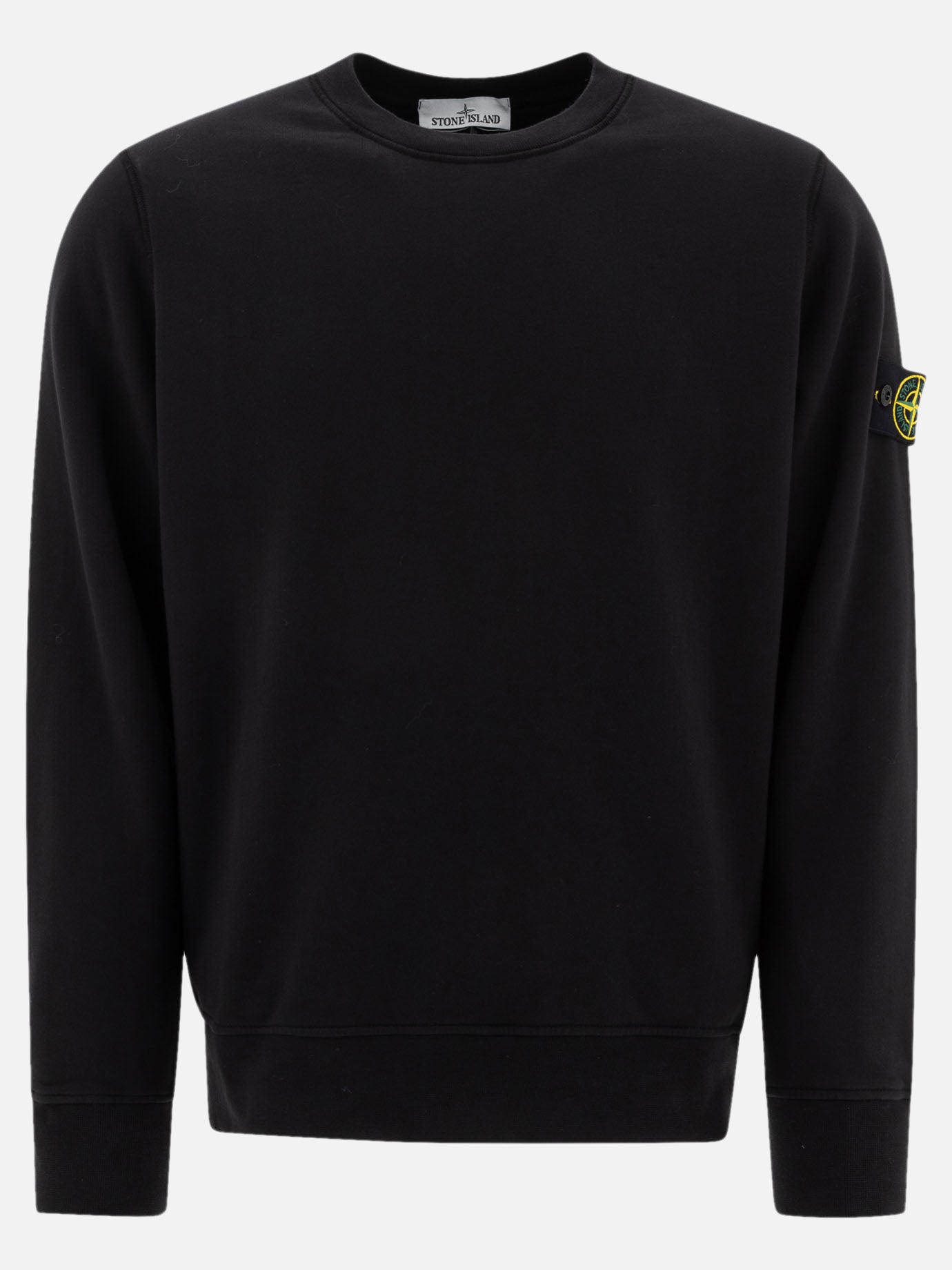 Crewnecks Logo  Black - Stone Island Men | PDP | VIETTI Online Store | Zoom-Modal
