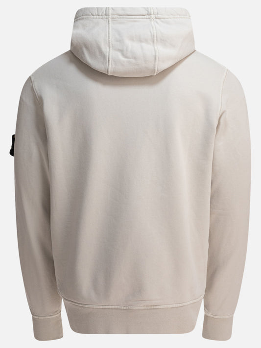 Stone Island Organic cotton fleece hoodie 23226916_M Beige 2
