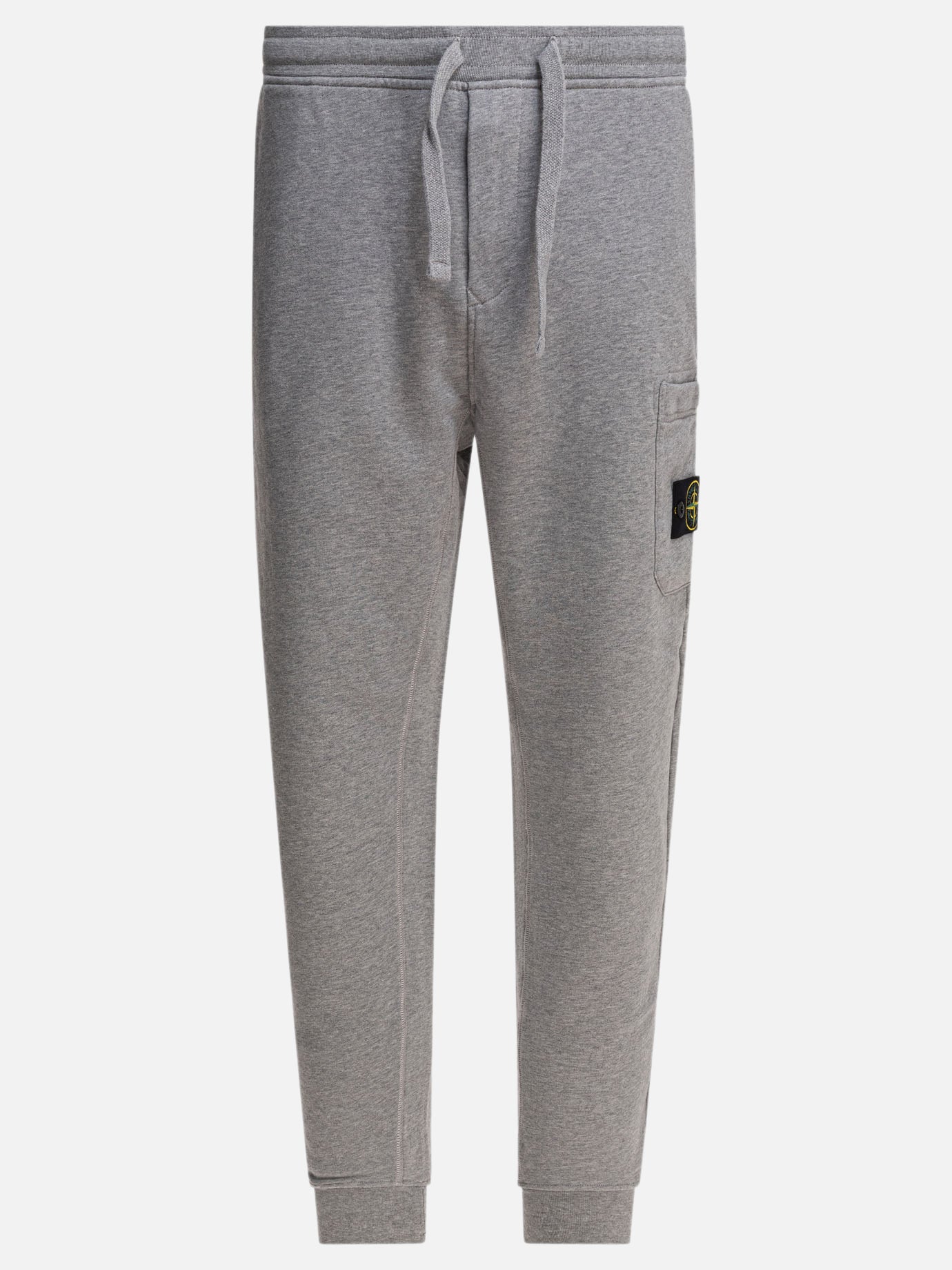 Sport trousers Logo  Grey - Stone Island Men | PDP | VIETTI Online Store | thumbnail