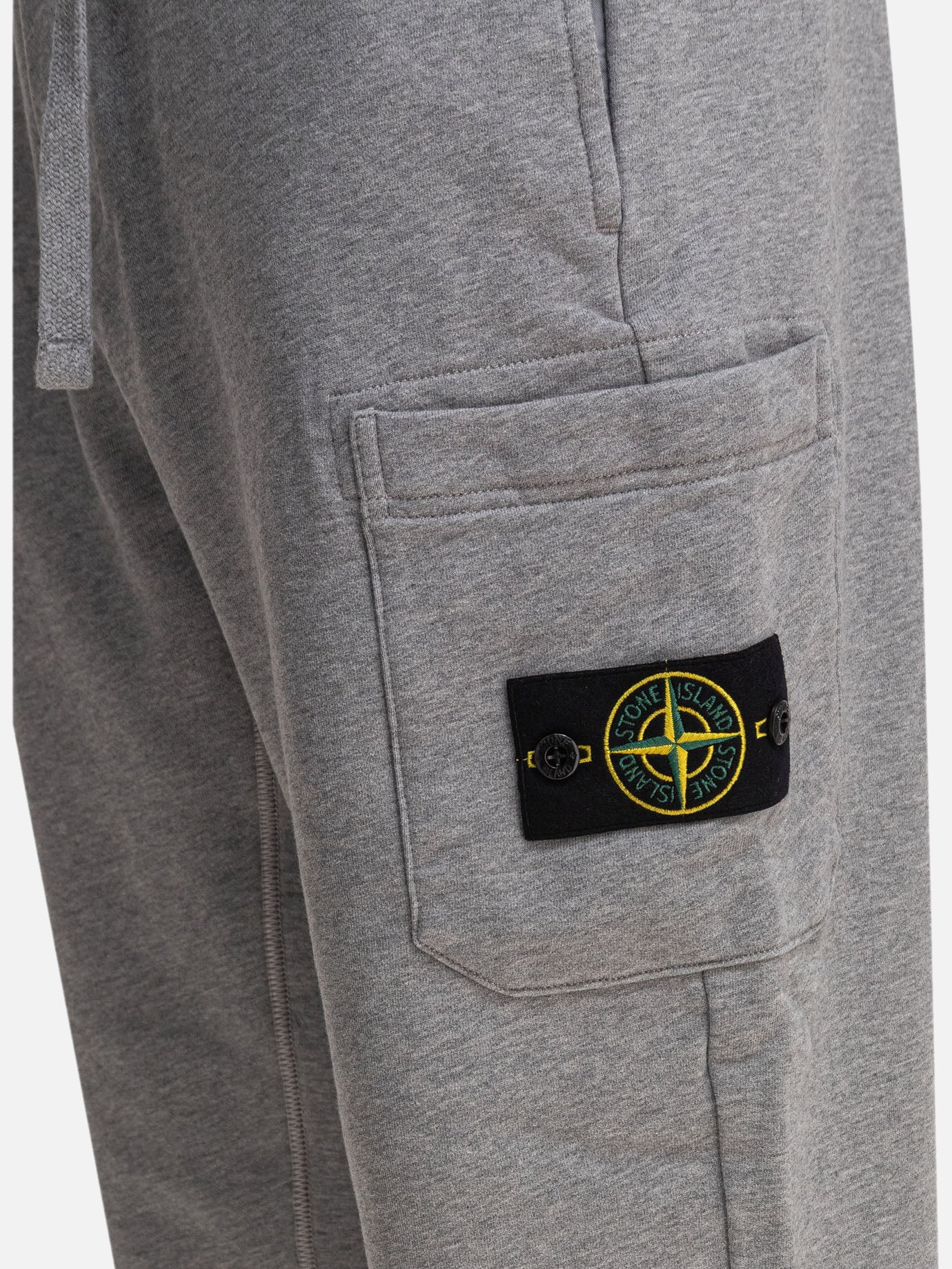 Sport trousers Logo  Grey - Stone Island Men | PDP | VIETTI Online Store | thumbnail_4
