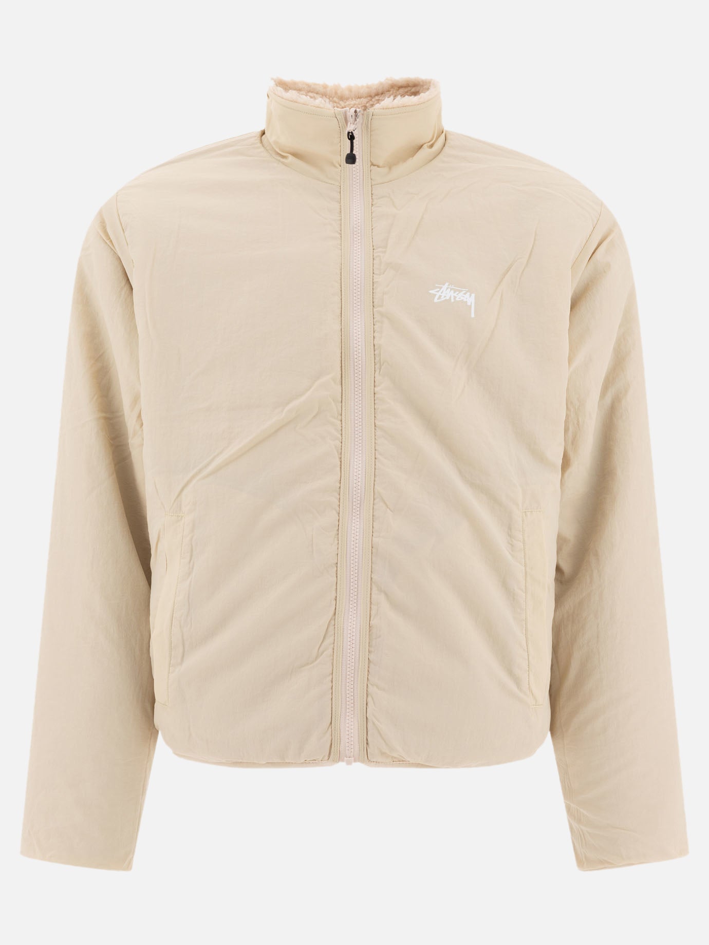 Fleece jackets Logo  Beige - Stüssy Men | PDP | VIETTI Online Store | thumbnail_2