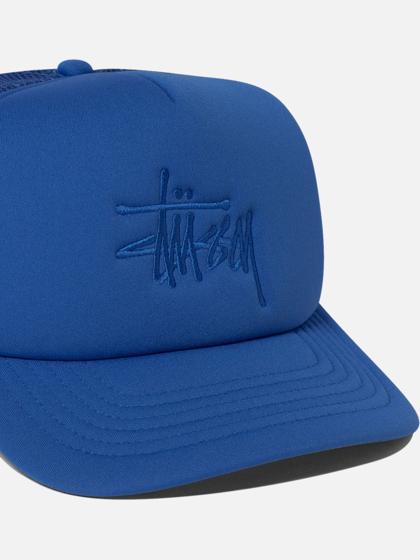 Trucker caps Logo  Blue - Stüssy Men | PDP | VIETTI Online Store | Zoom-Modal_4
