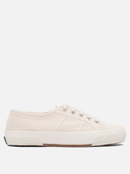 Low top sneakers 100% canvas - 100% rubber  Beige - Superga Women | PLP | VIETTI Online Store 
