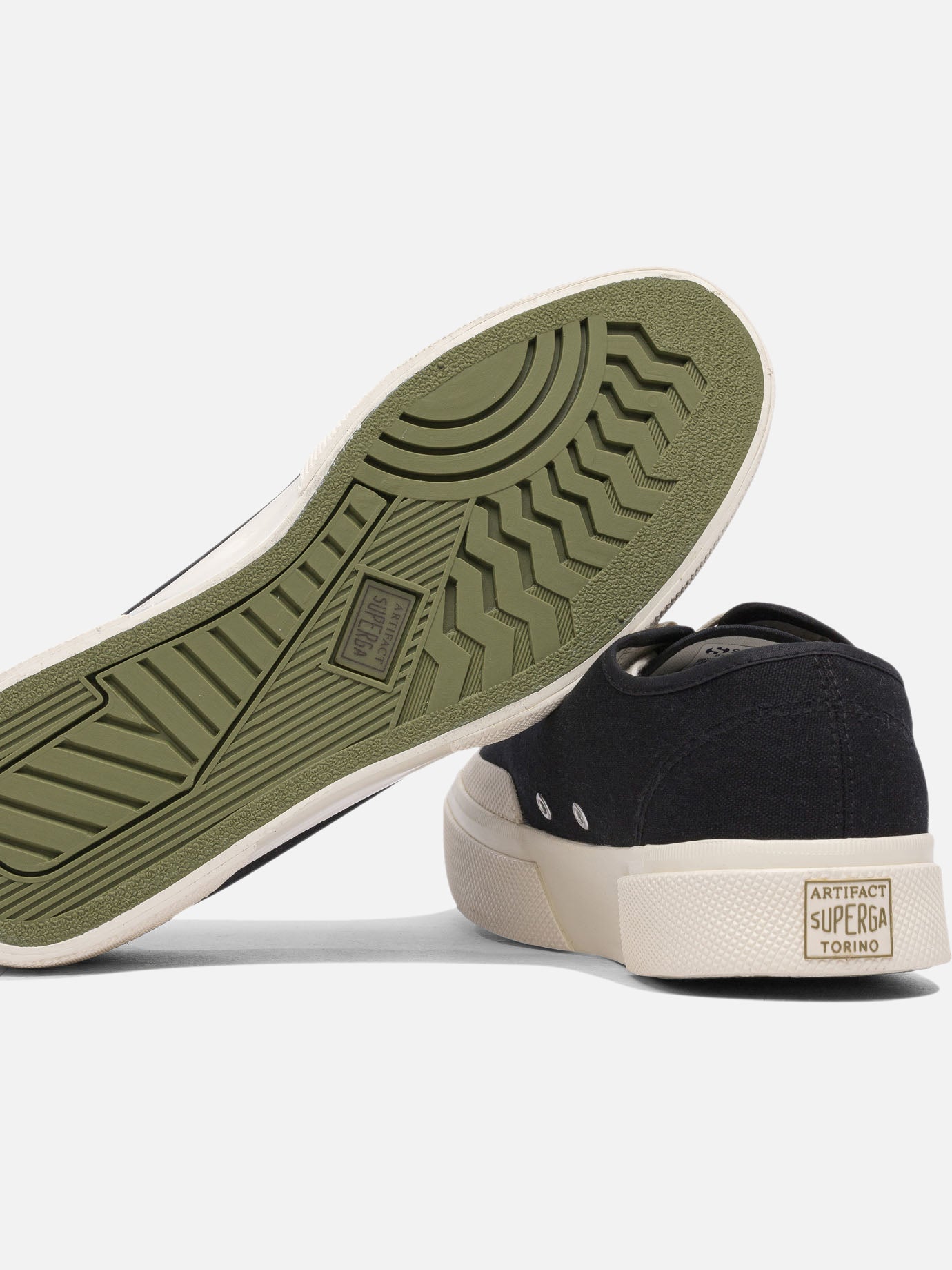 Low top sneakers 100% cotton - 100% rubber  Black - Superga Men | PDP | VIETTI Online Store | Zoom-Modal_5

