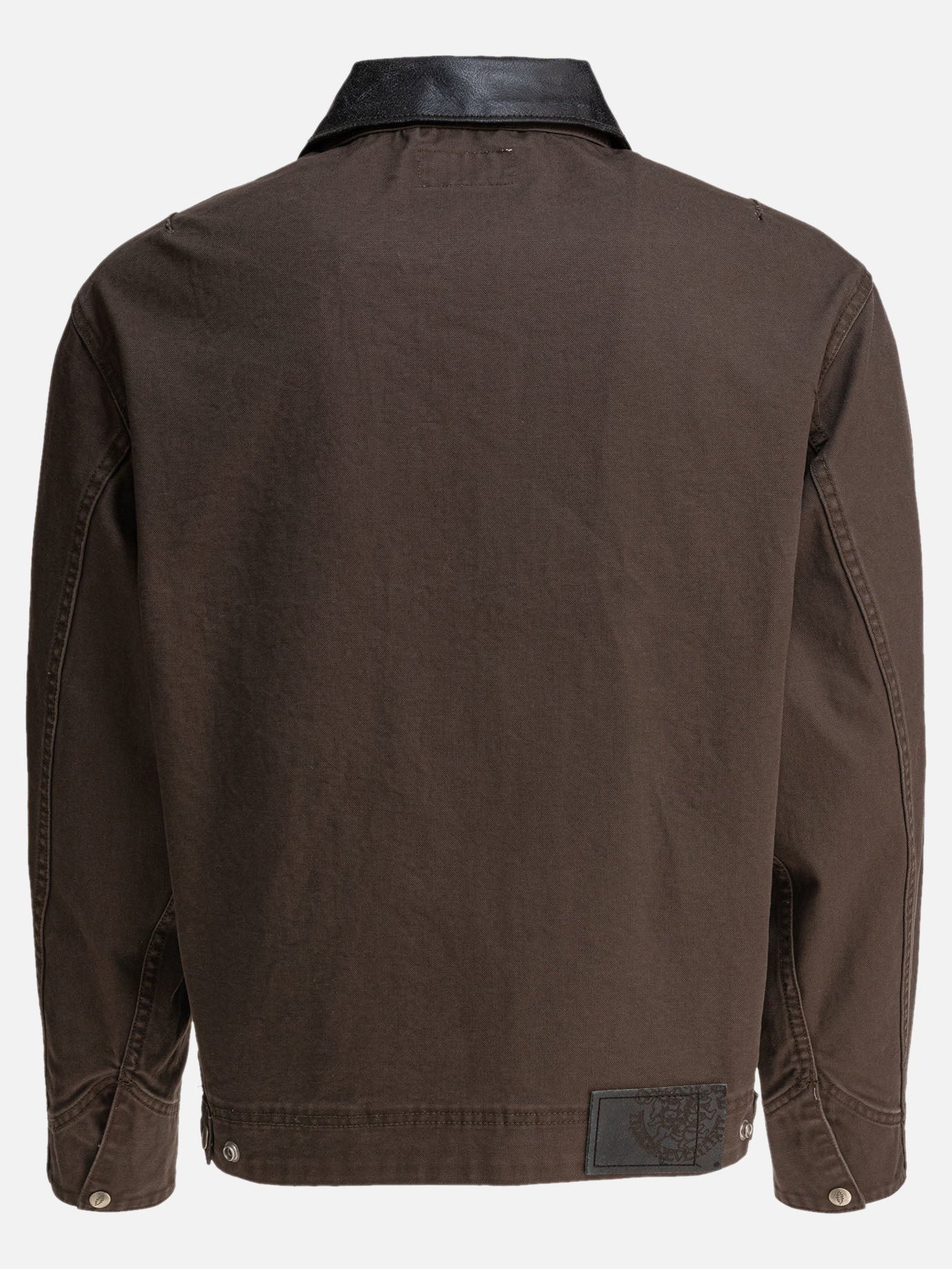 Overshirt jackets Embroidered  Brown - Thisisneverthat® Men | PDP | VIETTI Online Store | thumbnail_2
