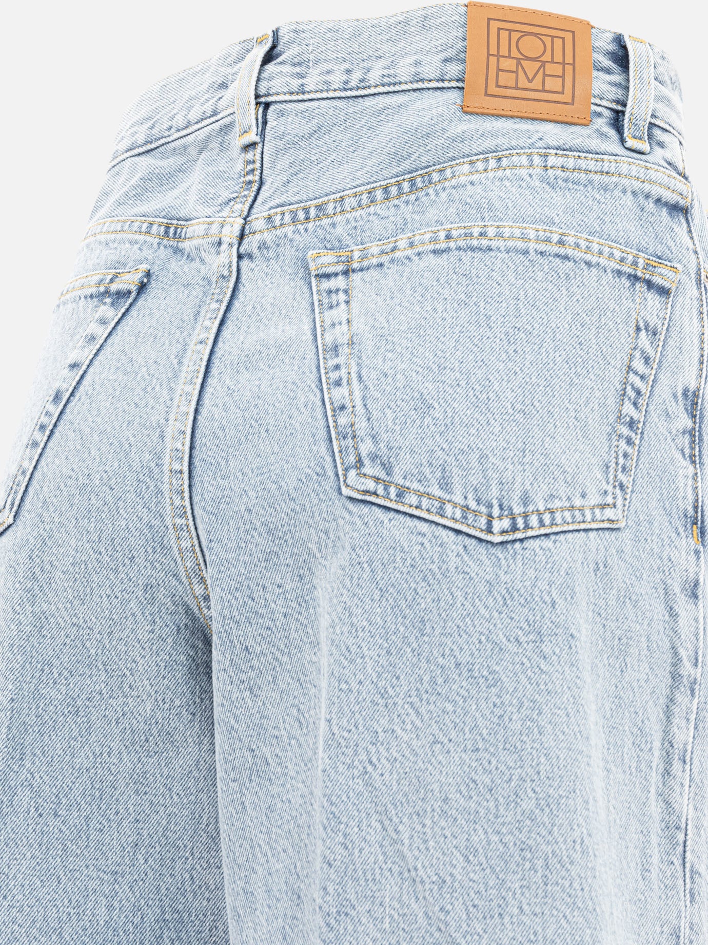 Toteme Wide leg jeans 16614021_25/32 Light blue thumbnail_4