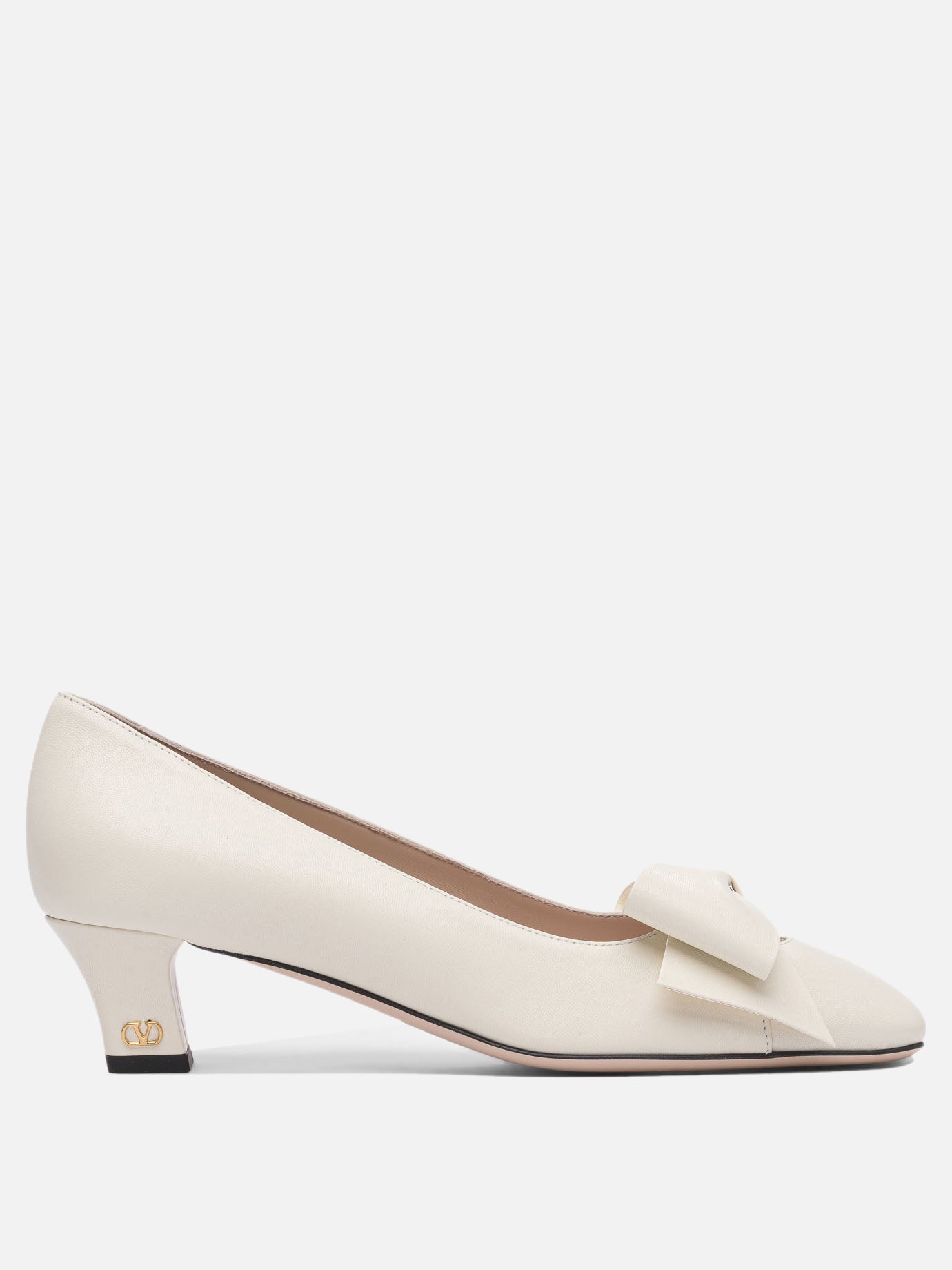 Pumps 100% leather - 100% leather  White - Valentino Garavani Women | PDP | VIETTI Online Store | thumbnail