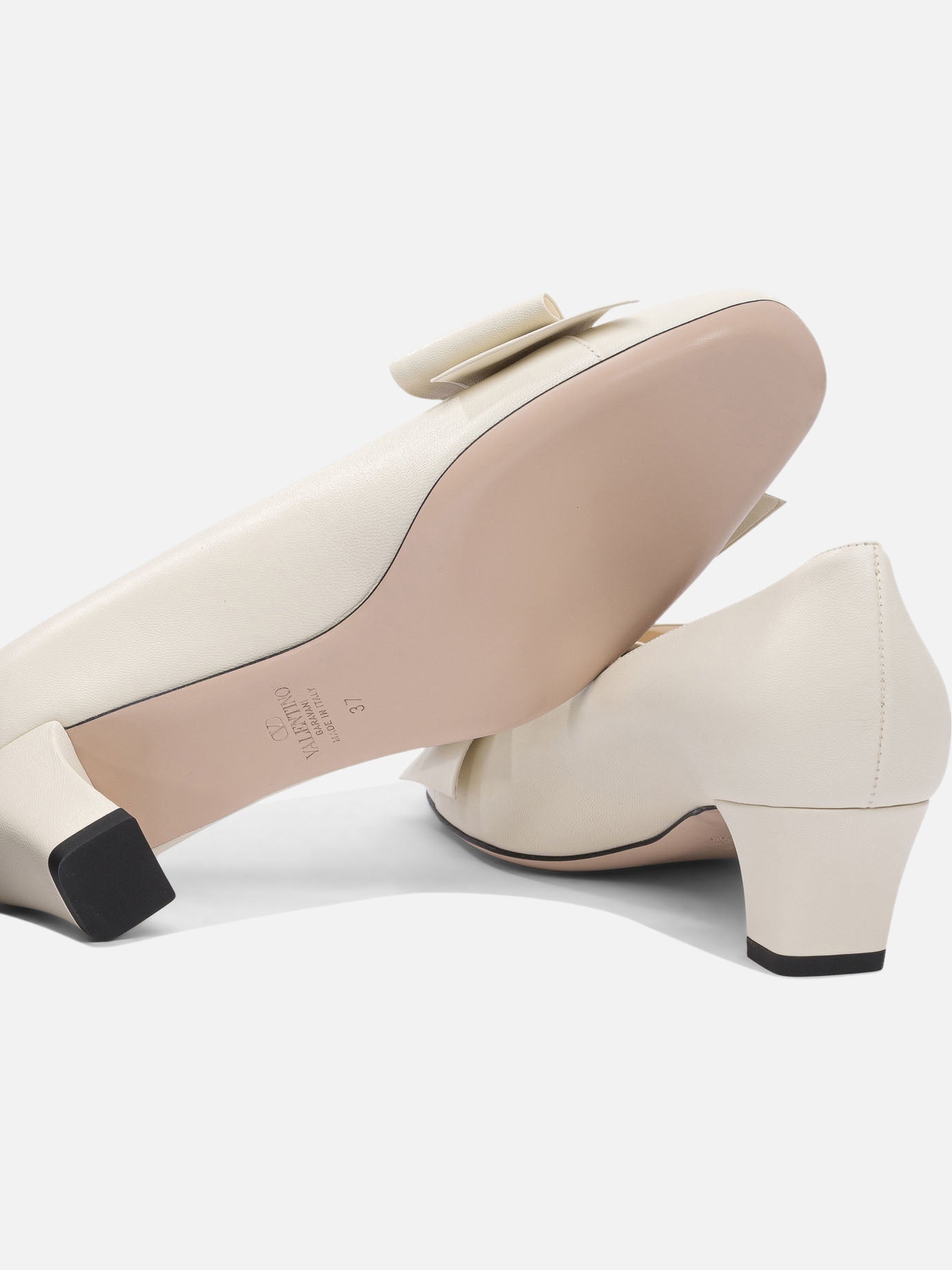 Pumps 100% leather - 100% leather  White - Valentino Garavani Women | PDP | VIETTI Online Store | thumbnail_5