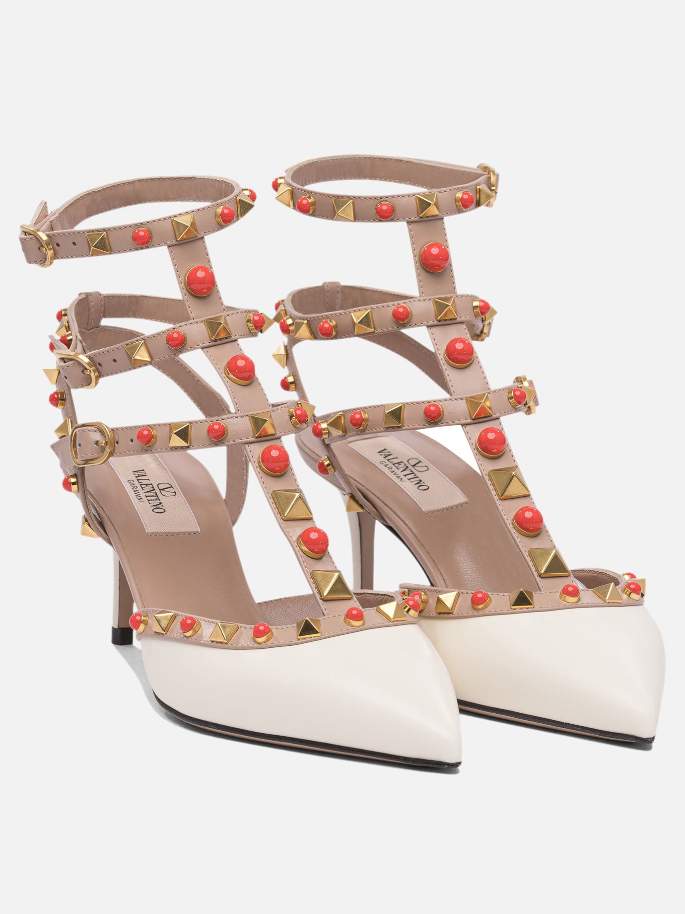 Pumps 100% leather - 100% leather  White - Valentino Garavani Women | PDP | VIETTI Online Store | thumbnail_2