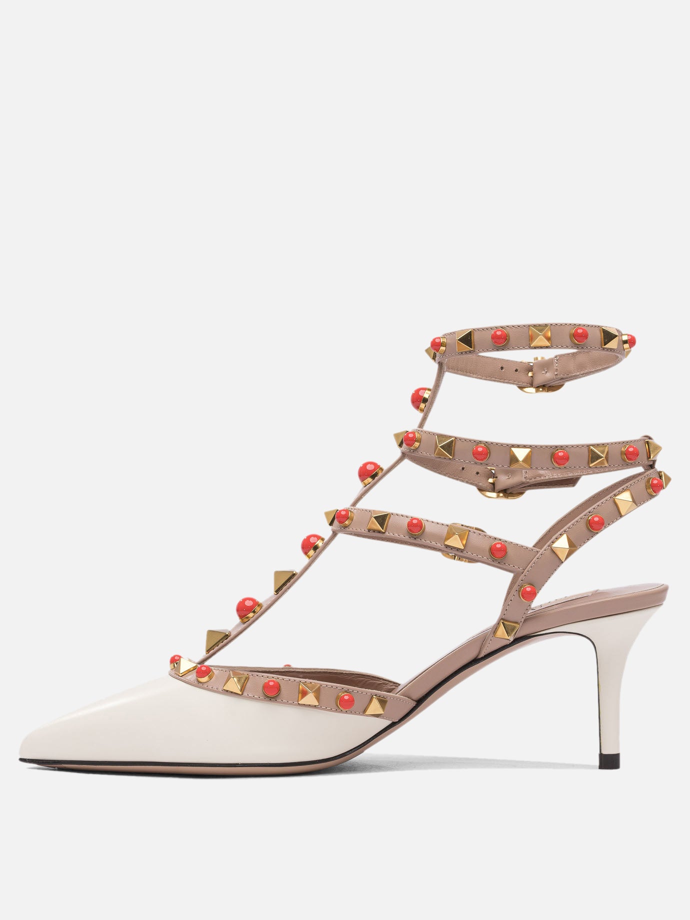 Pumps 100% leather - 100% leather  White - Valentino Garavani Women | PDP | VIETTI Online Store | thumbnail_3
