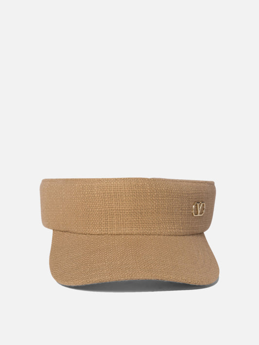 Valentino Garavani "VLogo Signature" Visor 17220592_59 Beige 1