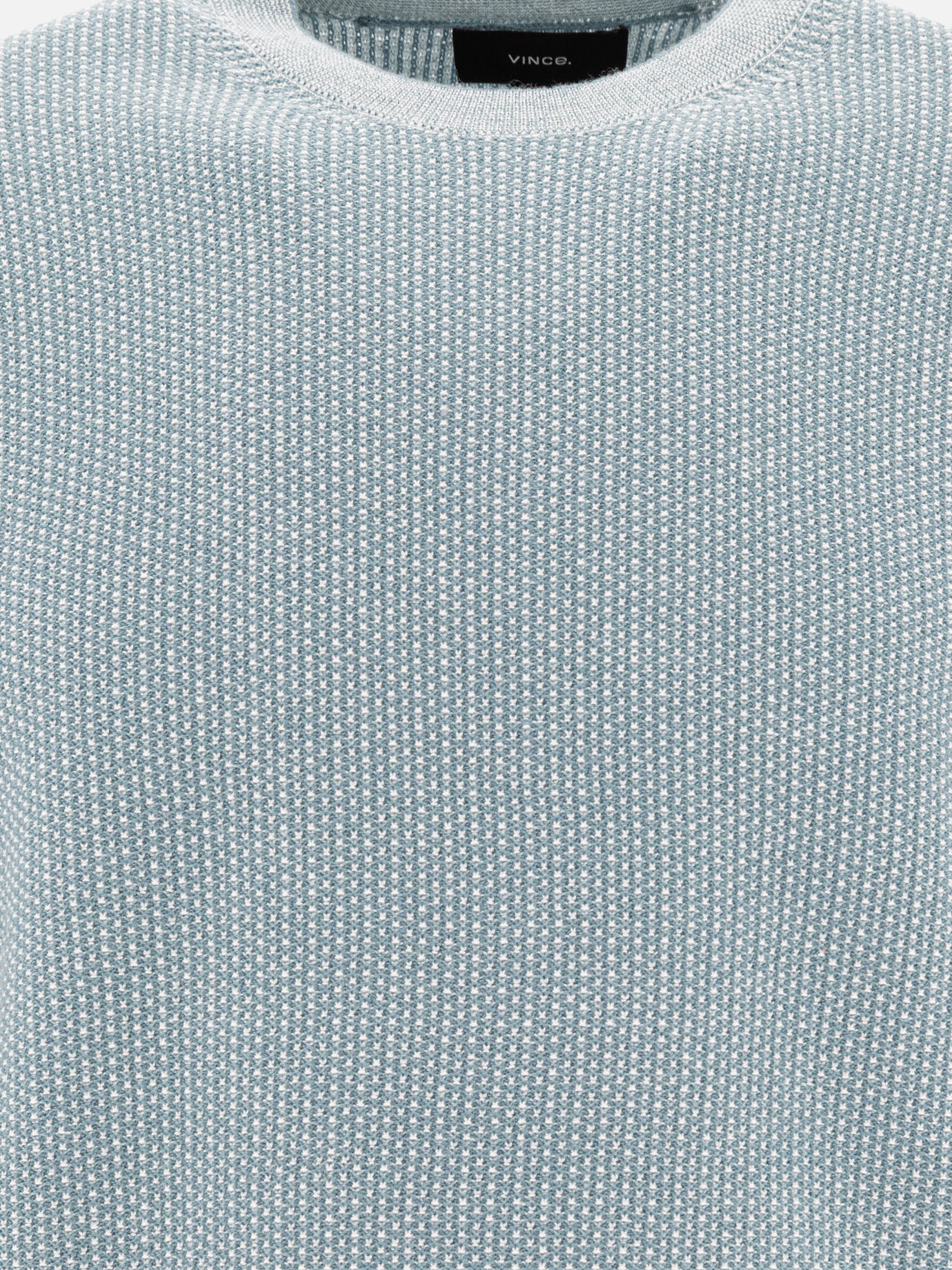 Crewneck sweaters Solid colour  Light blue - Vince Men | PDP | VIETTI Online Store | thumbnail_3
