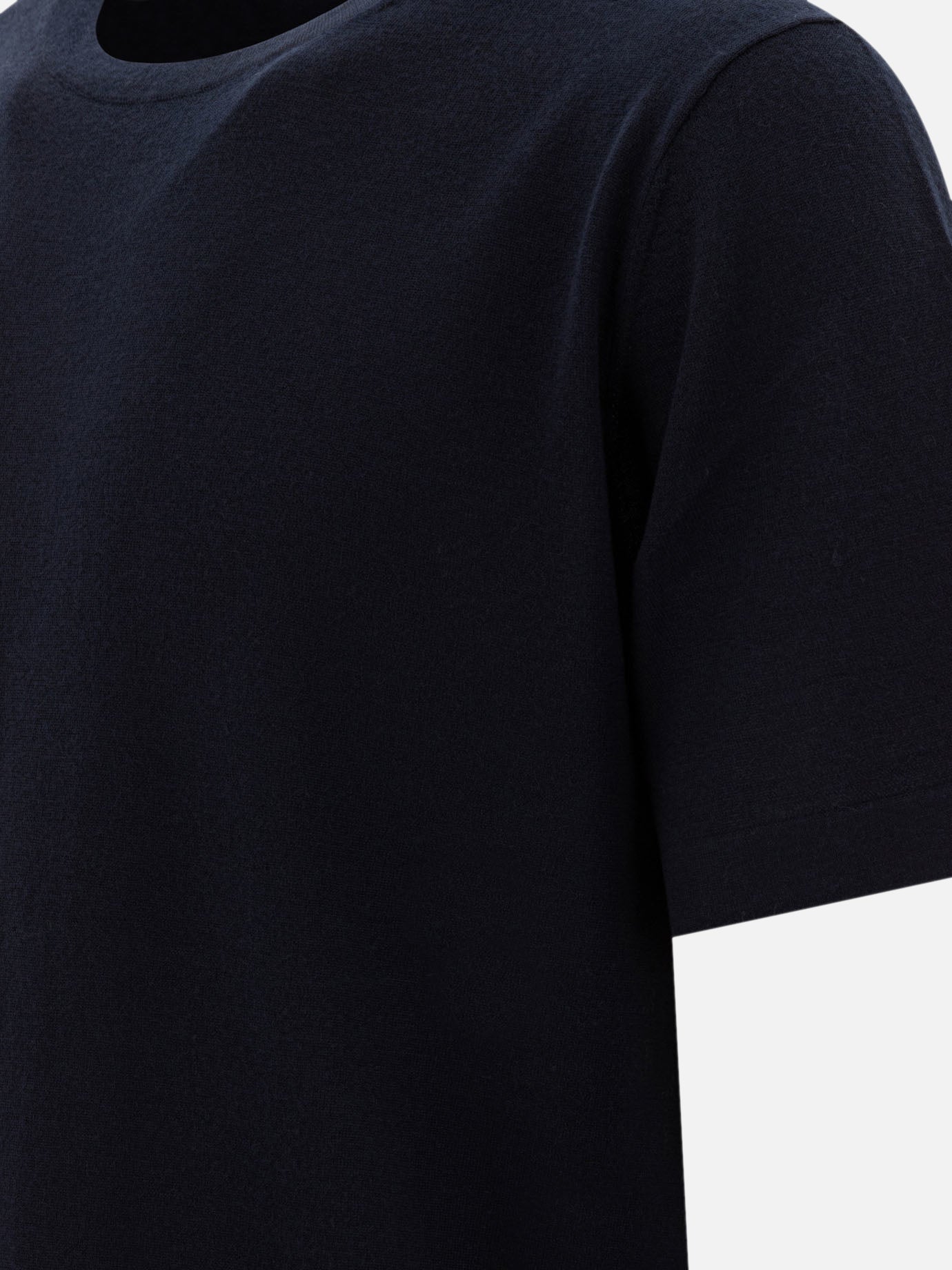 Vince Short-sleeved sweater 10510924_S Blue thumbnail_4