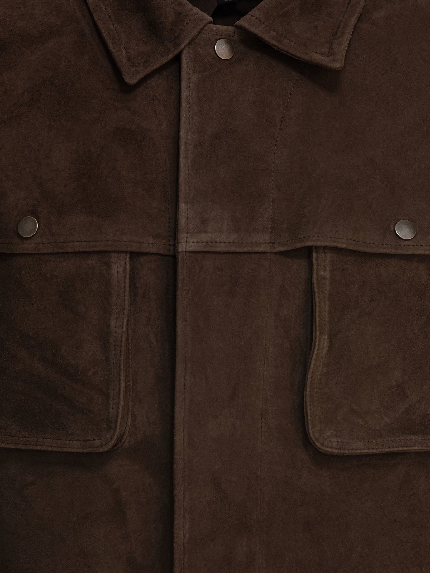 Leather jackets Solid colour  Brown - Vince Men | PDP | VIETTI Online Store | thumbnail_3