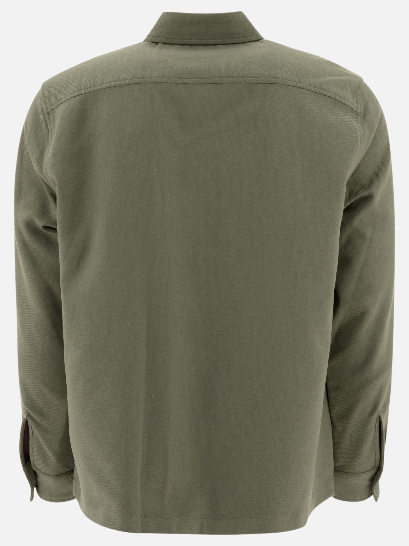 Overshirt jackets Solid colour  Green - Vince Men | PDP | VIETTI Online Store | thumbnail_2
