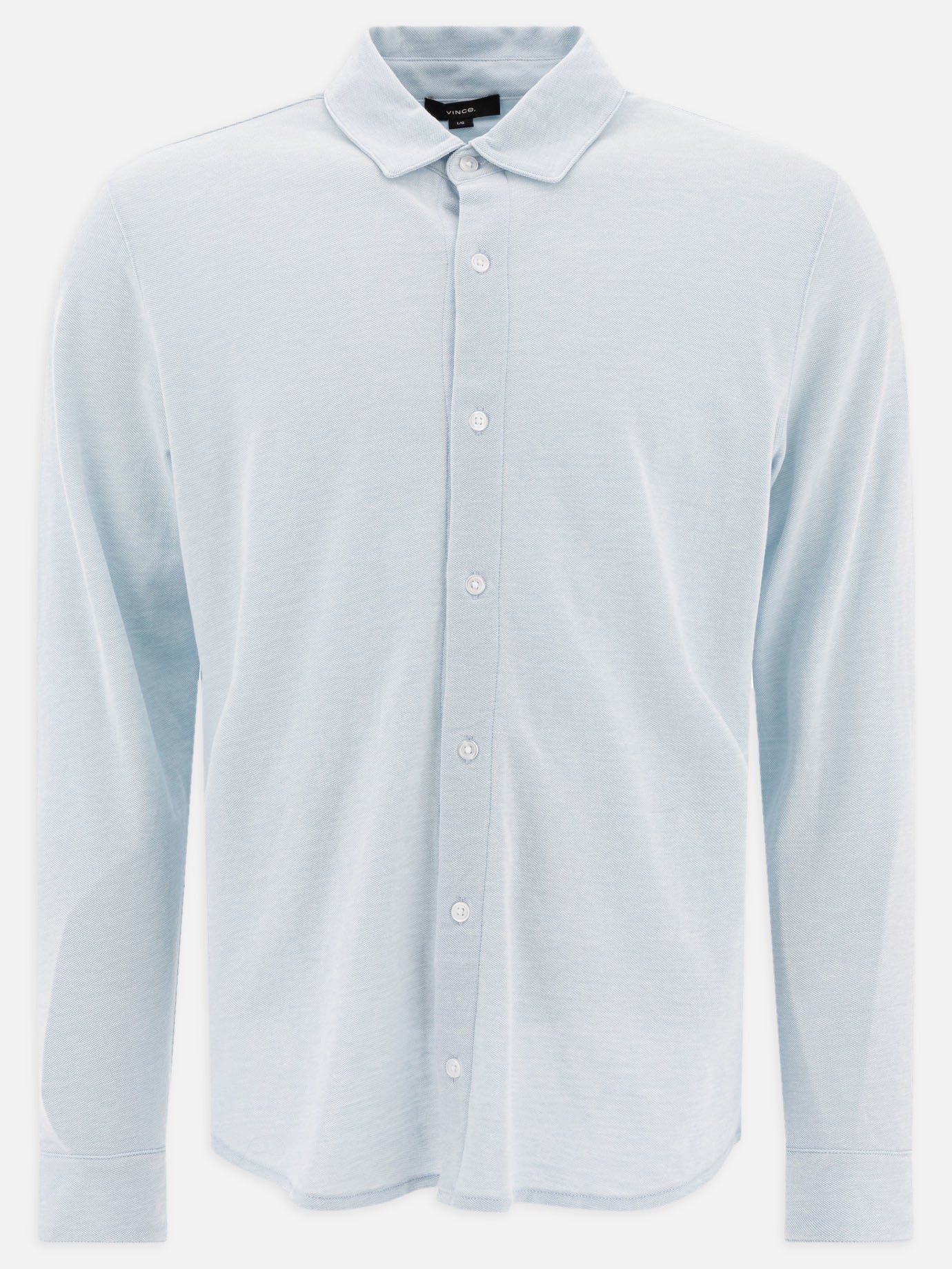 Casual shirts Solid colour  Light blue - Vince Men | PDP | VIETTI Online Store | Zoom-Modal
