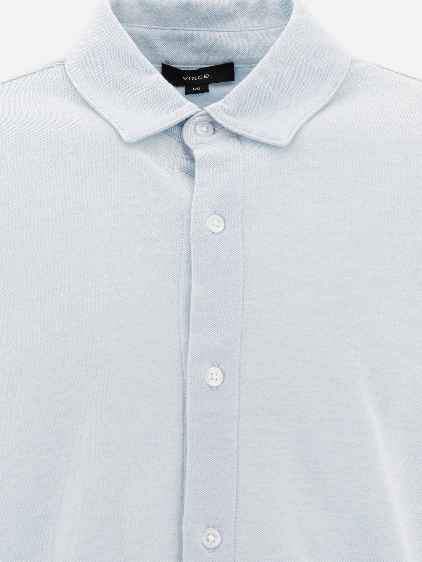 Casual shirts Solid colour  Light blue - Vince Men | PDP | VIETTI Online Store | thumbnail_3