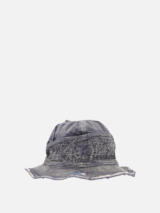 Bucket hats 100% cotton  Blue - KAPITAL Men | PLP | VIETTI Online Store | 2
