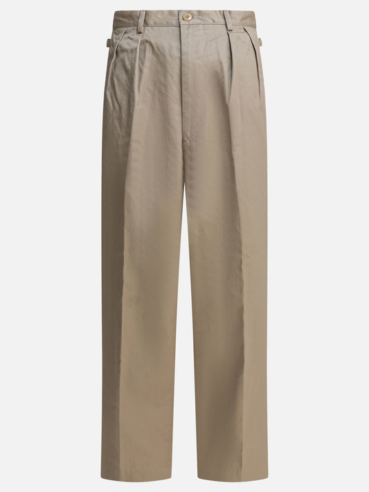 Leisure trousers Solid colour  Beige - KAPITAL Men | PDP | VIETTI Online Store 
