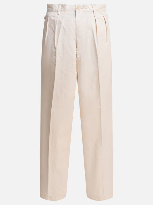 Leisure trousers Solid colour  Beige - KAPITAL Men | PDP | VIETTI Online Store 
