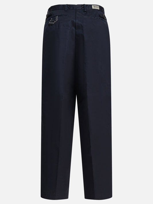 Leisure trousers Solid colour  Blue - KAPITAL Men | PDP | VIETTI Online Store | 2
