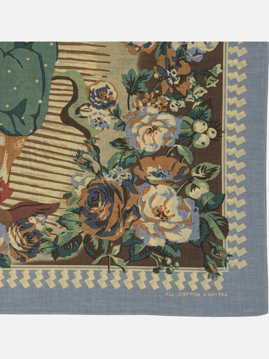 Silk scarves 100% cotton  Light blue - KAPITAL Men | PDP | VIETTI Online Store | 2
