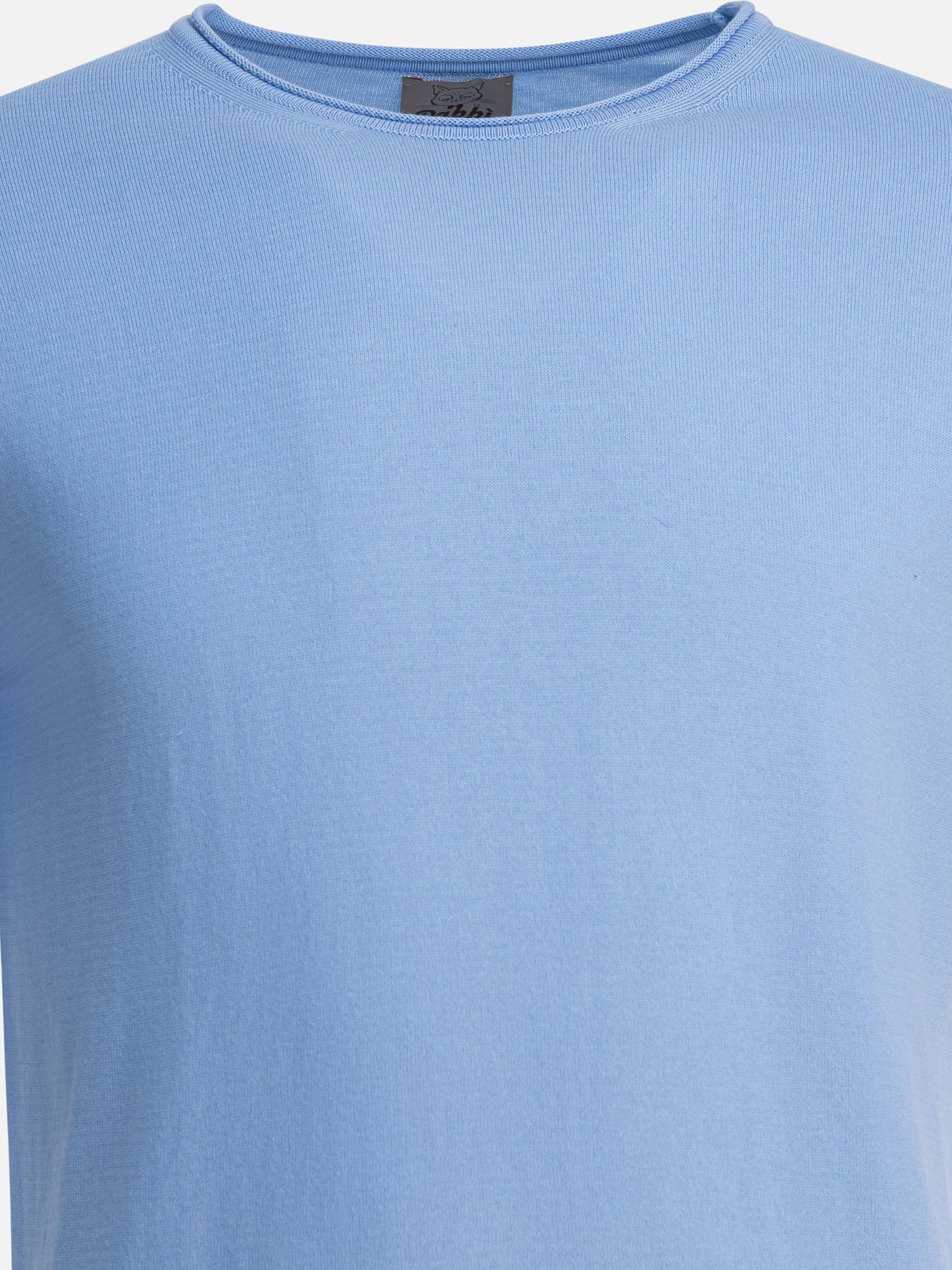 Crewneck t-shirts Solid colour  Light blue - Rakkì Men | PDP | VIETTI Online Store | thumbnail_3