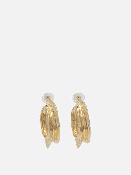 Earrings 100% brass  Gold - Self-portrait Women | PDP | VIETTI Online Store 
