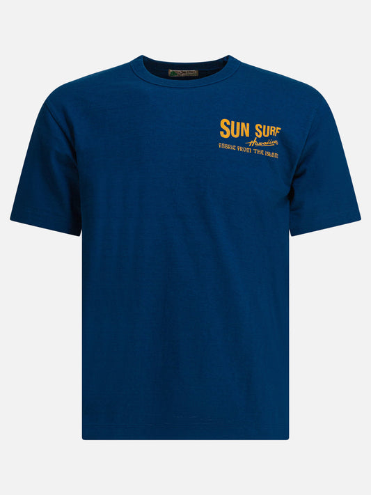 Crewneck t-shirts Logo  Blue - Sun Surf Men | PDP | VIETTI Online Store 
