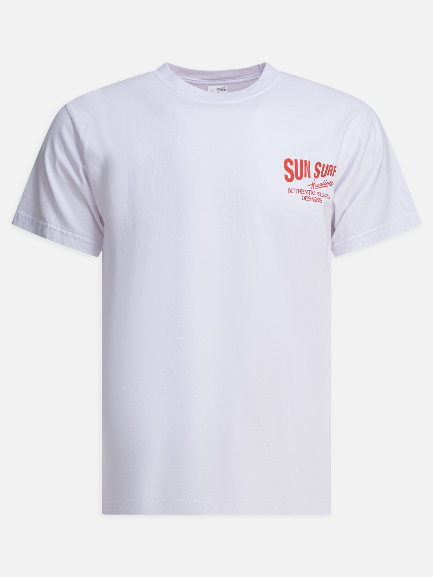 Crewneck t-shirts Logo  White - Sun Surf Men | PDP | VIETTI Online Store | Zoom-Modal
