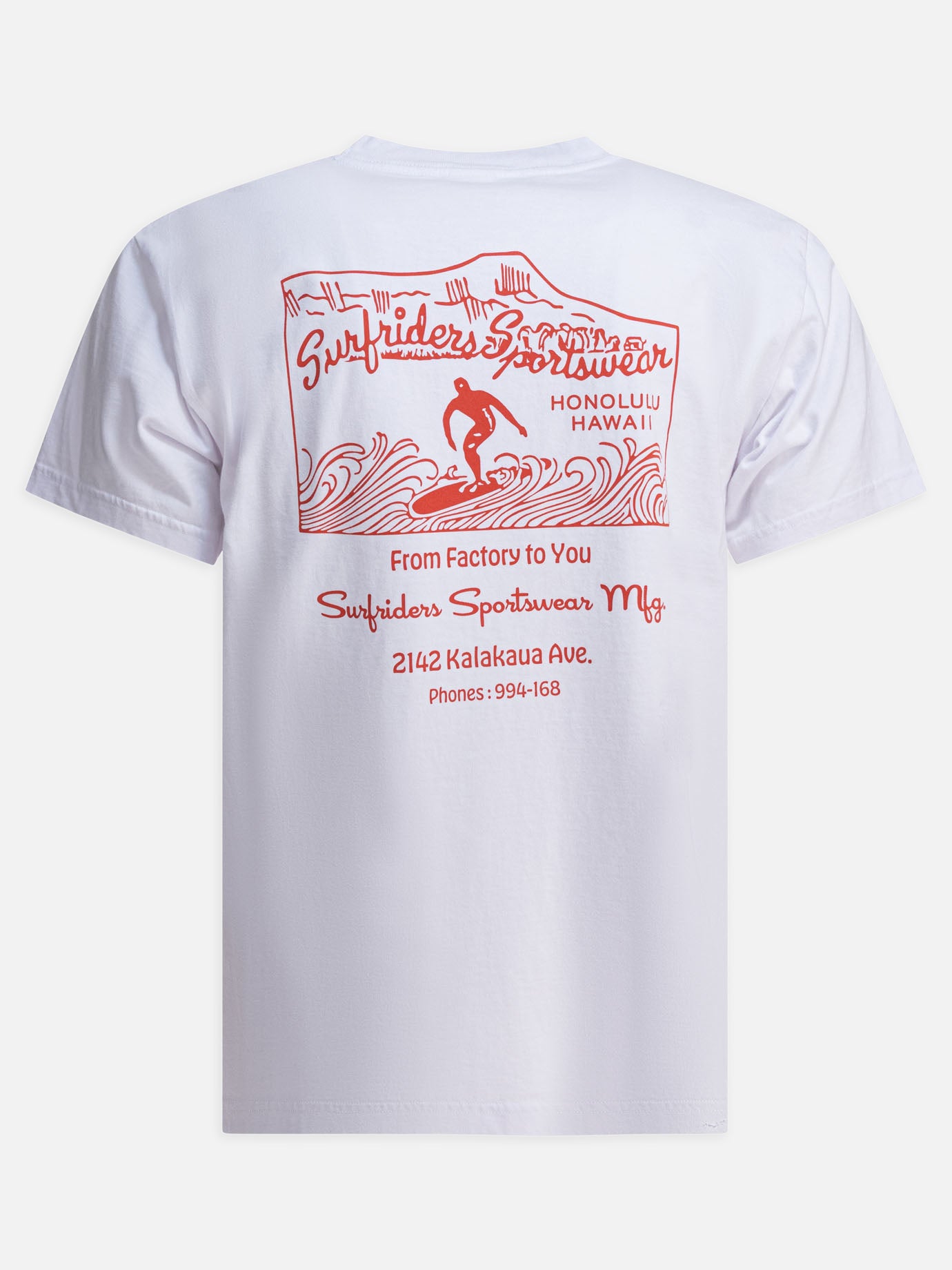 Crewneck t-shirts Logo  White - Sun Surf Men | PDP | VIETTI Online Store | Zoom-Modal_2
