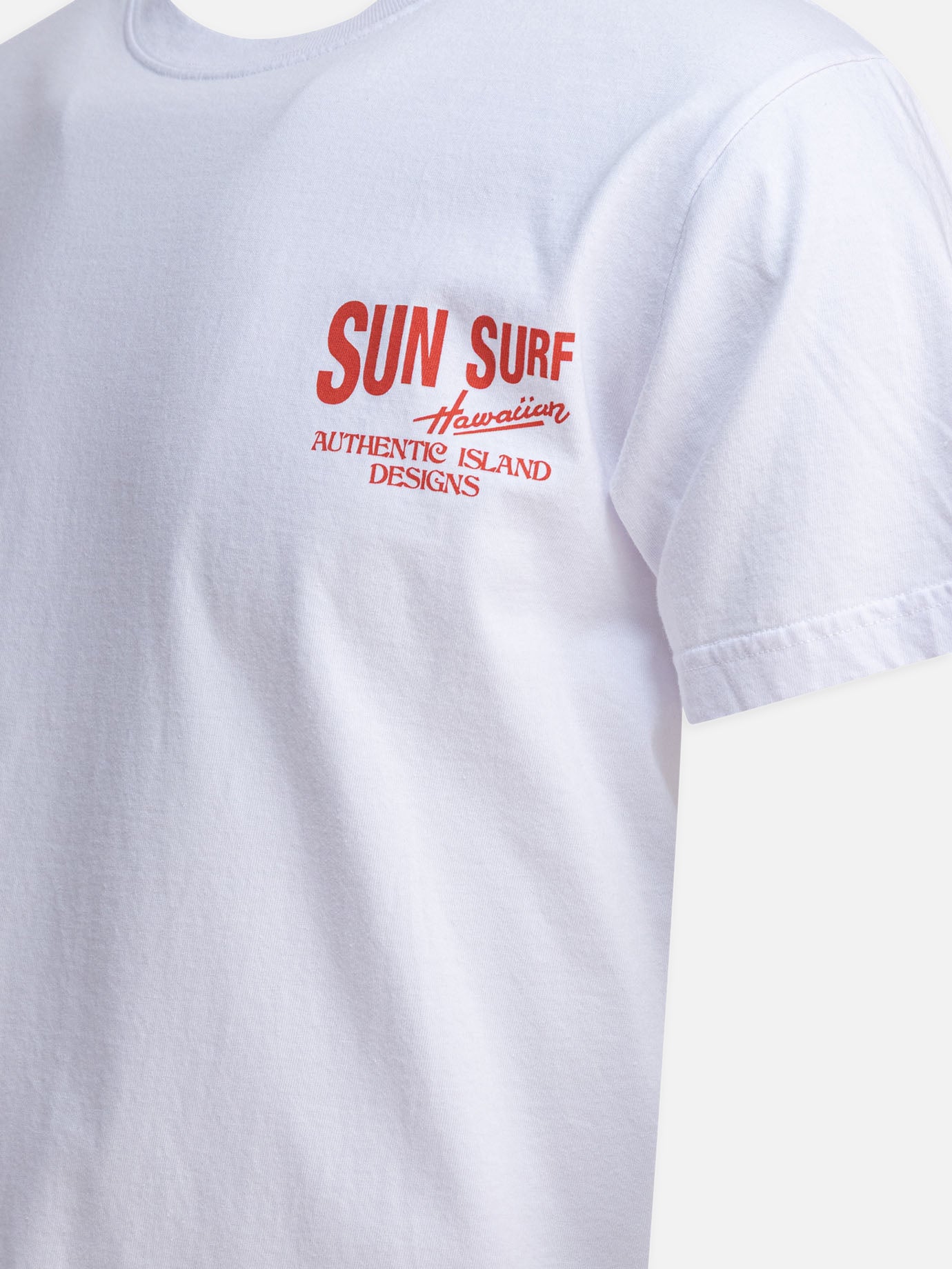 Crewneck t-shirts Logo  White - Sun Surf Men | PDP | VIETTI Online Store | Zoom-Modal_4

