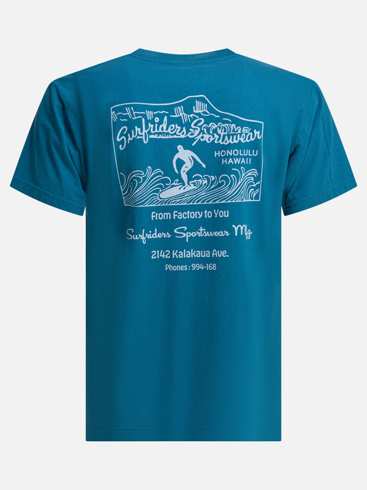 Crewneck t-shirts Logo  Blue - Sun Surf Men | PDP | VIETTI Online Store | 2
