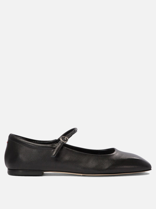 Mary Jane ballet flats 100% leather - 100% leather  Black - Aeyde Women | PDP | VIETTI Online Store 
