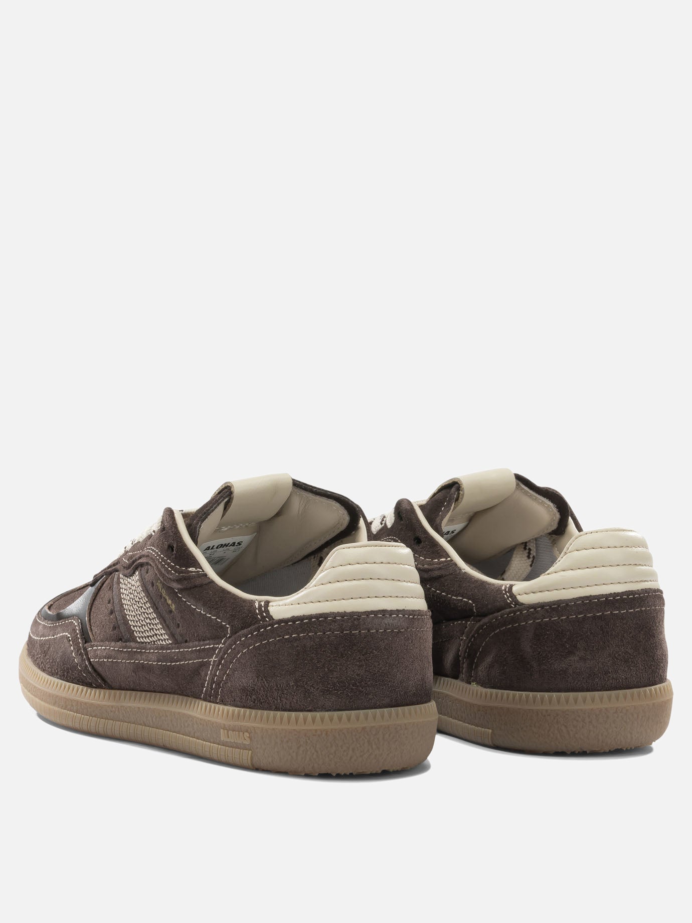 Low top sneakers 100% cow suede - 100% rubber  Brown - Alohas Women | PDP | VIETTI Online Store | Zoom-Modal_4
